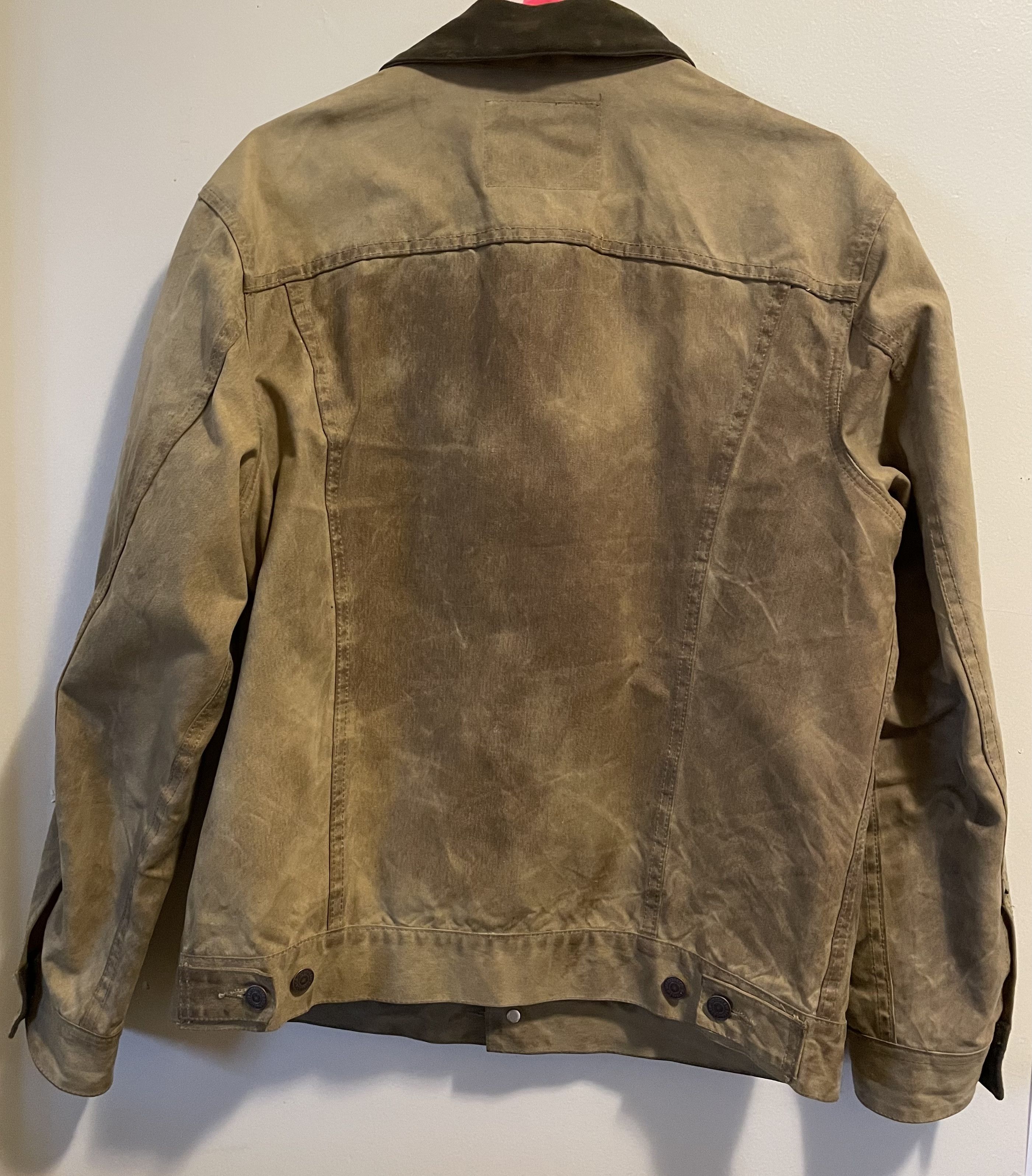 Filson × Levi's Filson x Levis Waxed Tan Trucker Jacket XL