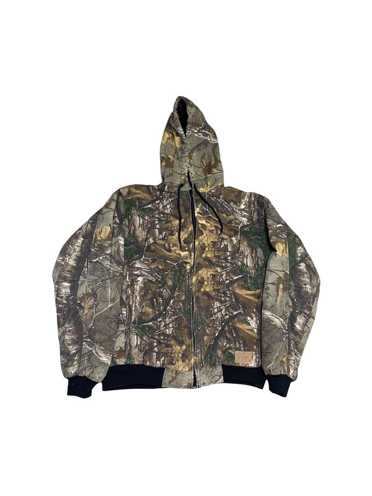 Vintage Schmidt Hooded Realtree Hunter Camo Jacket | Grailed