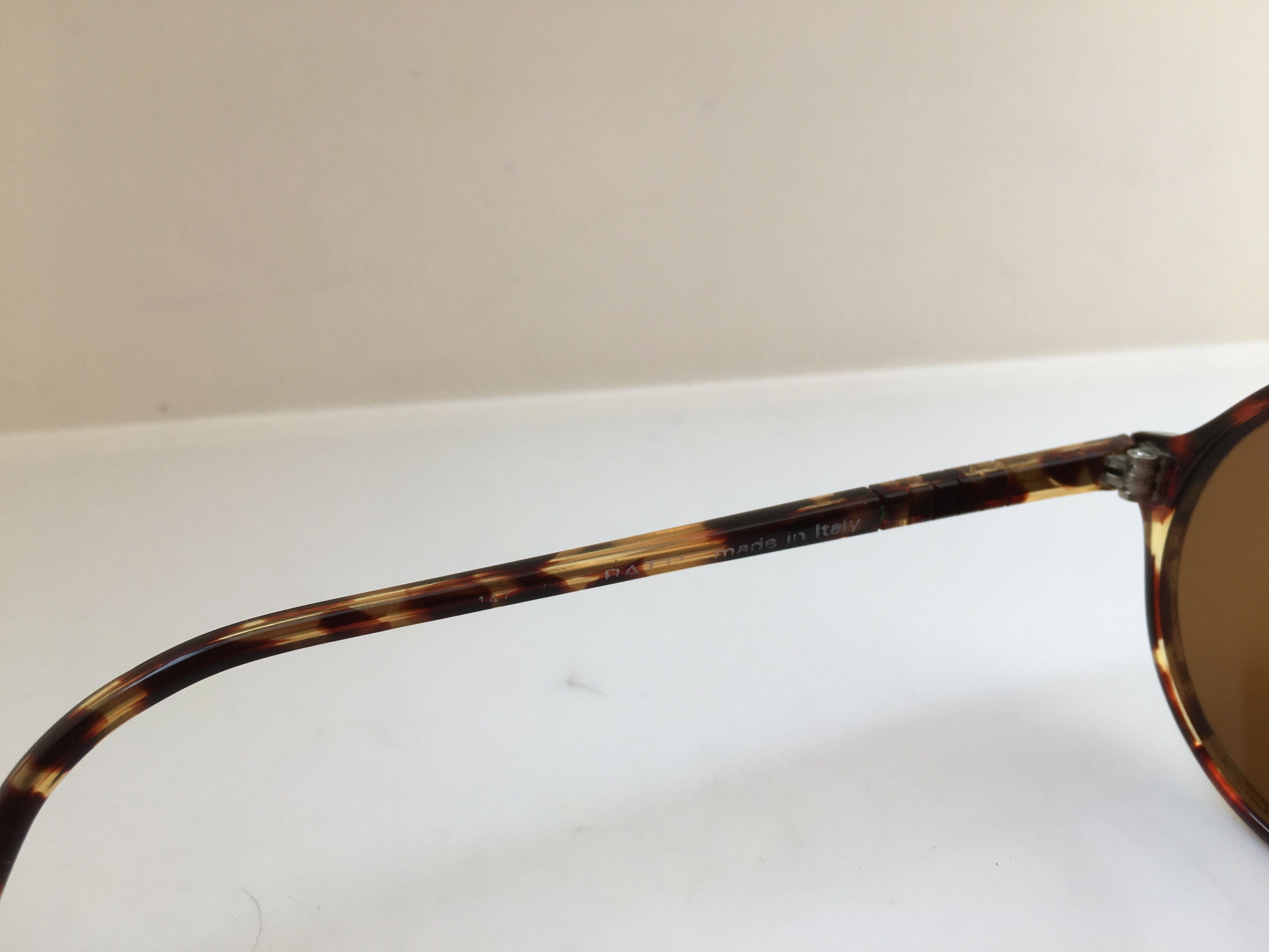 Persol Vinatge Persol Ratti 650 Round Sunglasses Italy Glass Lens Size ONE SIZE - 5 Thumbnail
