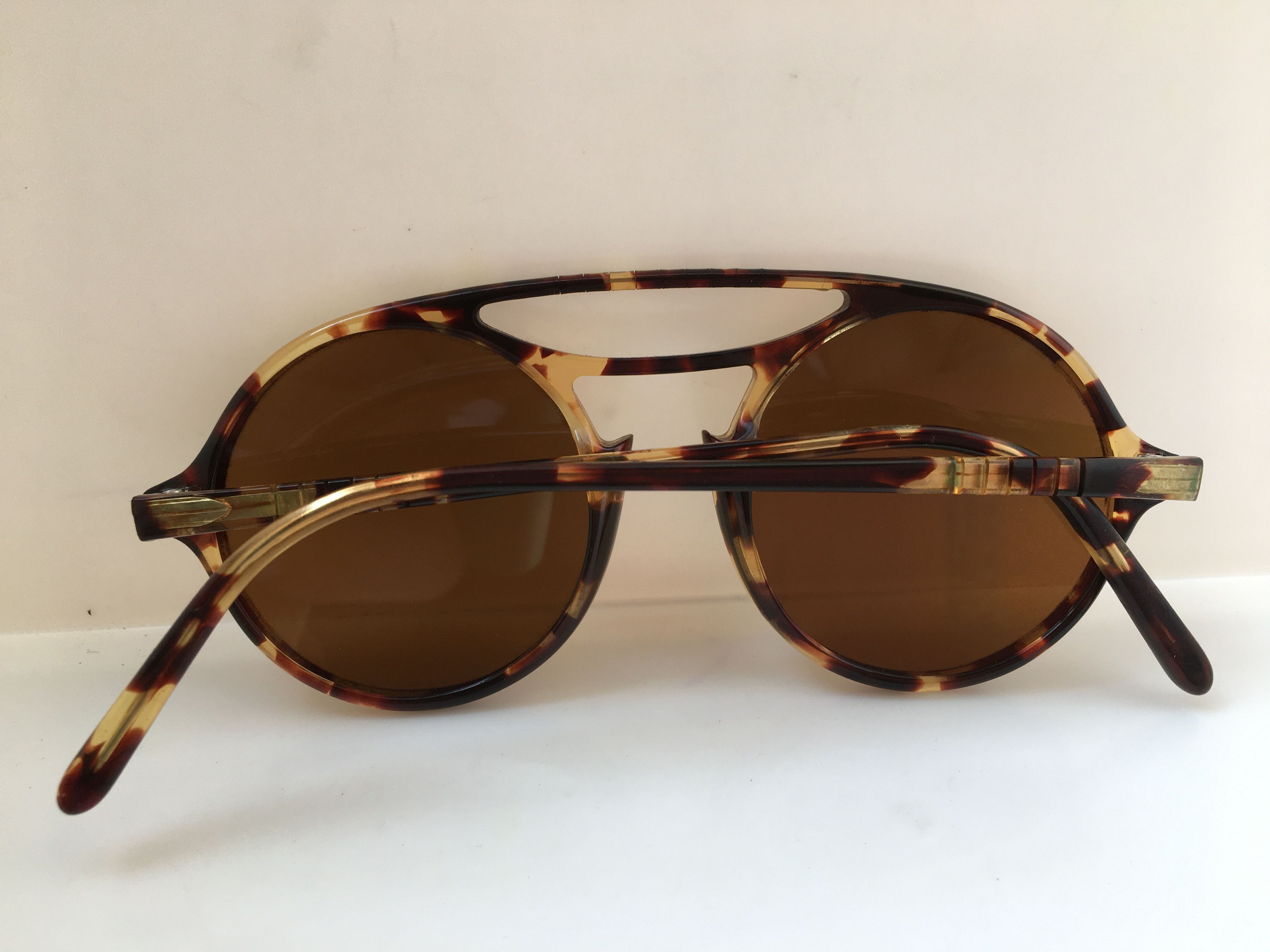 Persol Vinatge Persol Ratti 650 Round Sunglasses Italy Glass Lens Size ONE SIZE - 8 Thumbnail