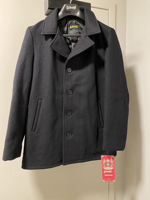 Schott Single Breasted Car Coat 709 | Grailed