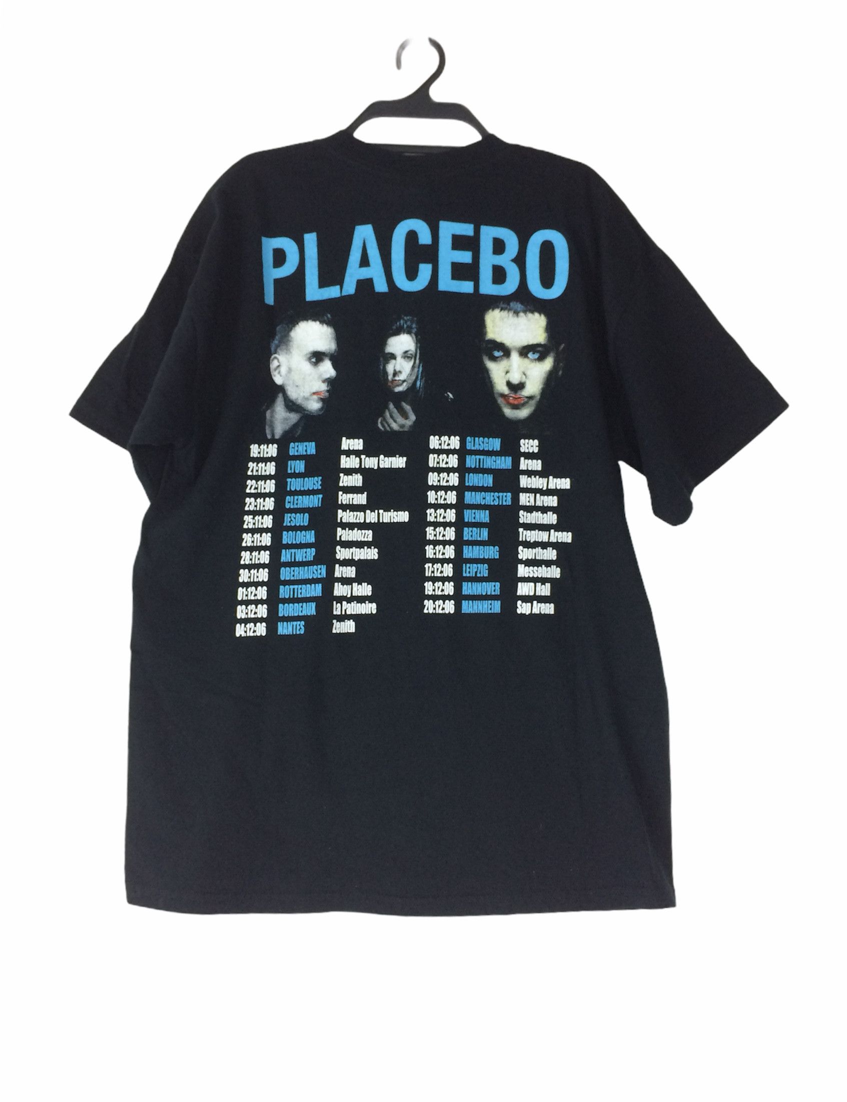 Band Tees × Vintage Placebo bandtee Size US L / EU 52-54 / 3 - 3 Thumbnail