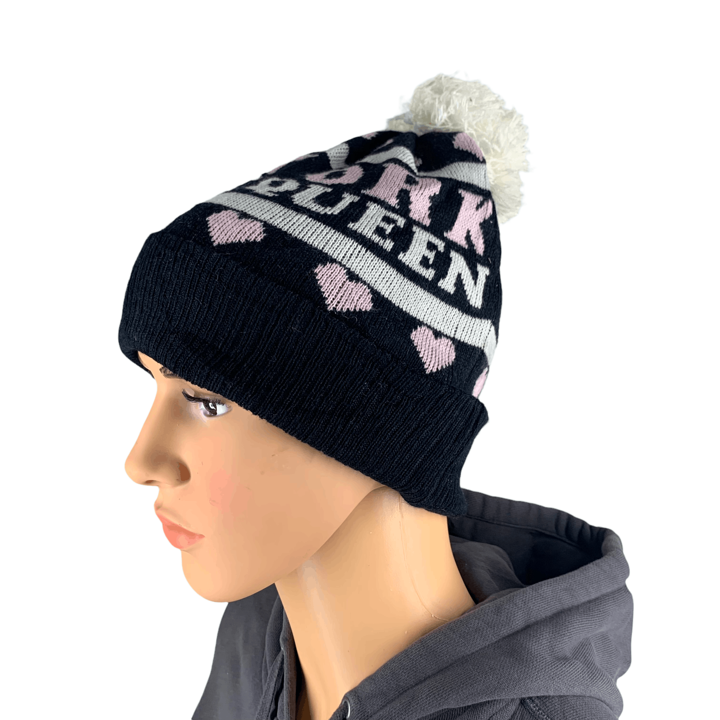 Japanese Brand God Save The Queen Leeds Work Snow Hat #2-A Size ONE SIZE - 1 Thumbnail