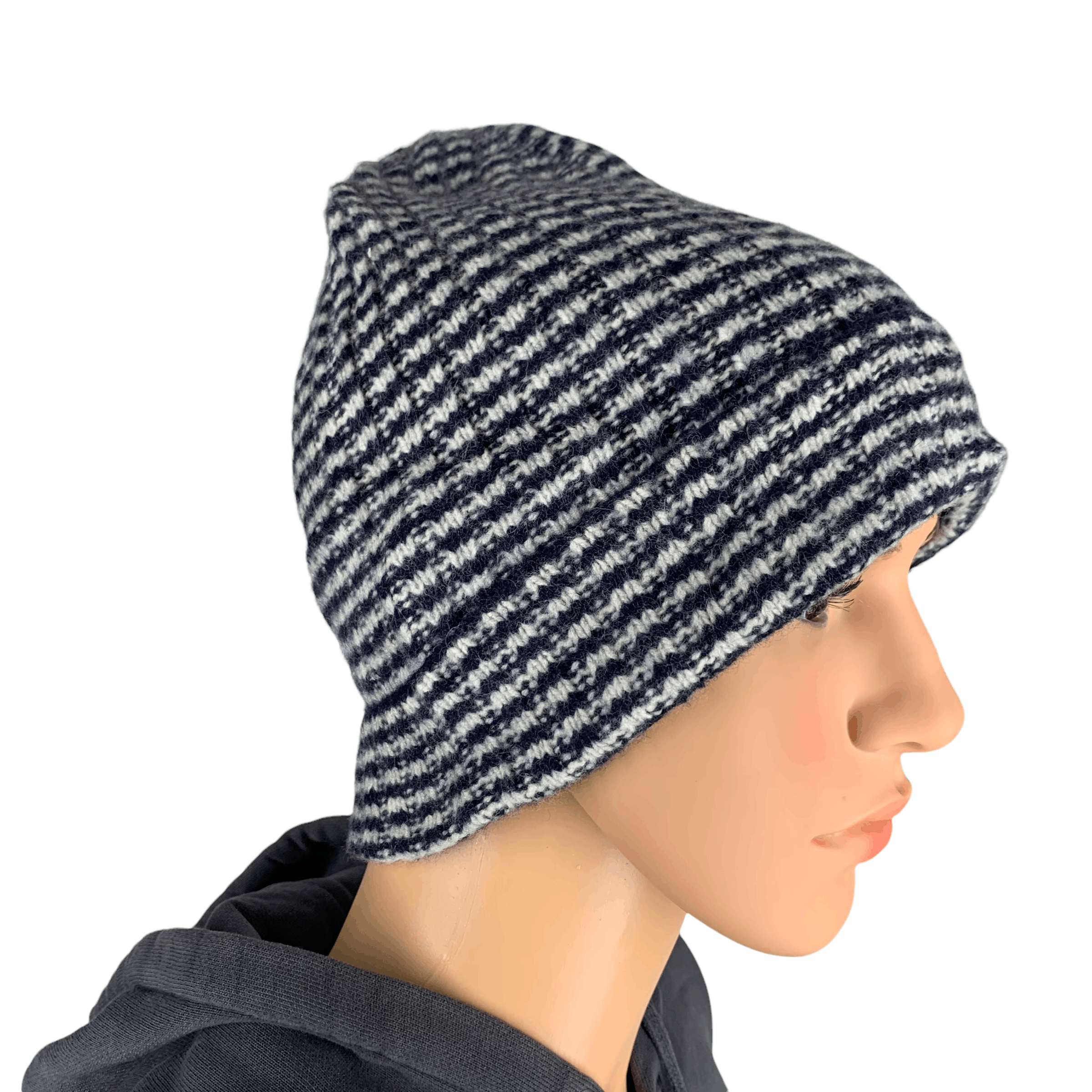 Aigle Aigle Stripes Beanie #6-A Size ONE SIZE - 3 Thumbnail