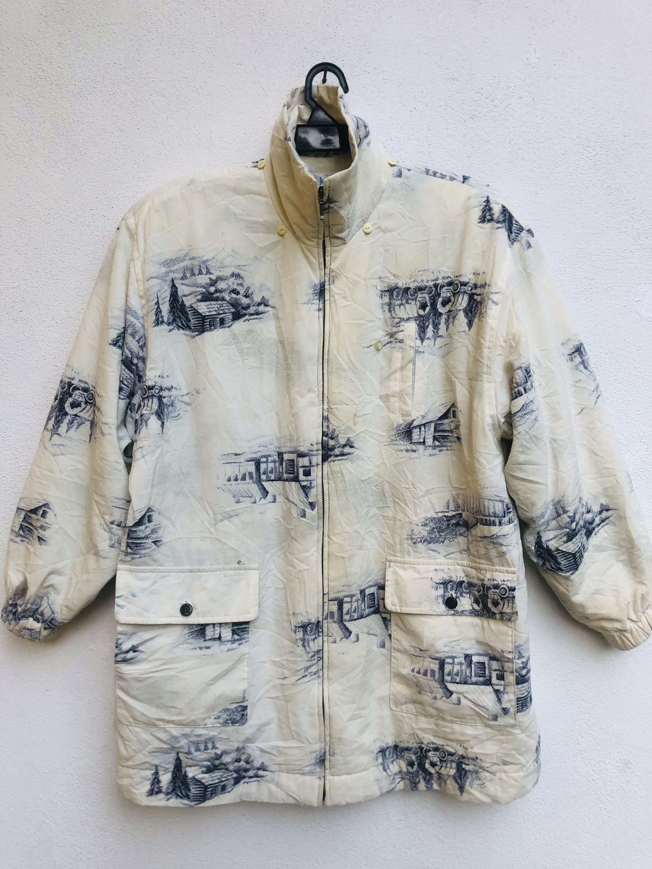 Japanese Brand Vintage Jantzen Japanese Designer Fashion Style Jacket Size US L / EU 52-54 / 3 - 1 Thumbnail