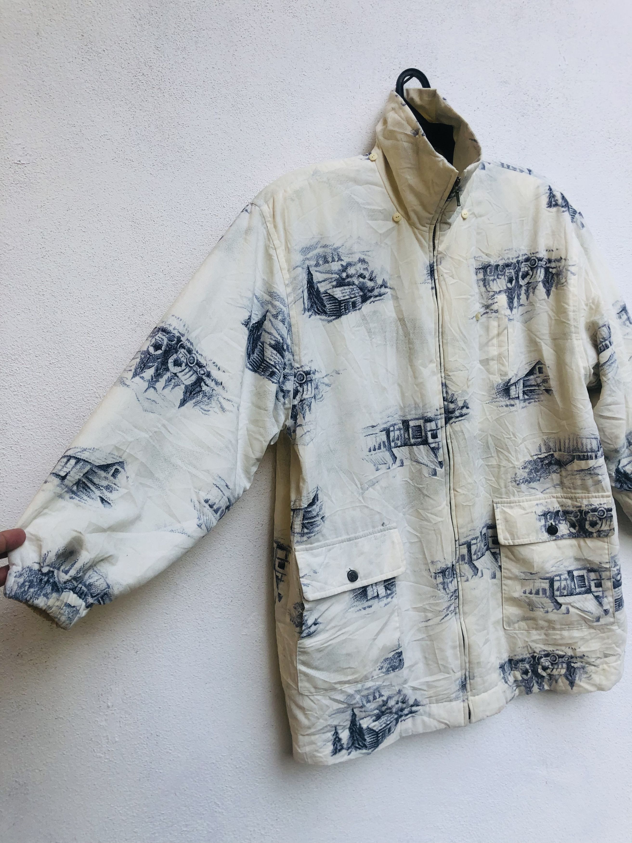 Japanese Brand Vintage Jantzen Japanese Designer Fashion Style Jacket Size US L / EU 52-54 / 3 - 6 Thumbnail
