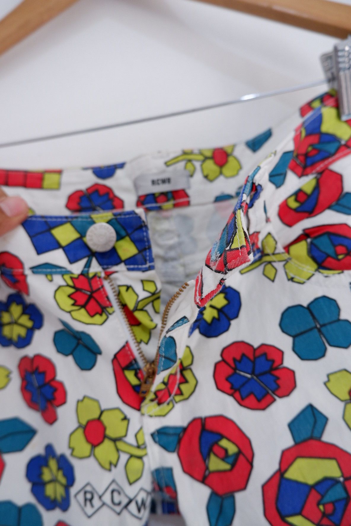 Japanese Brand RCWB Origami Floral Pants Size US 28 / EU 44 - 5 Thumbnail