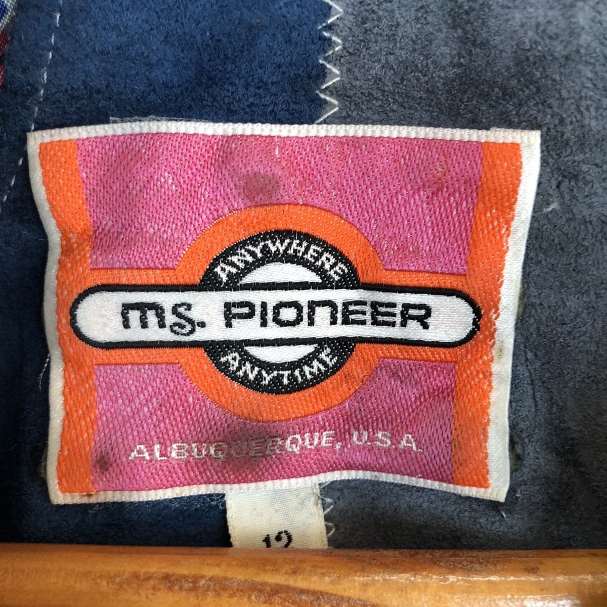 Vintage MS.PIONEER USA LEATHER JACKET Size US S / EU 44-46 / 1 - 8 Thumbnail