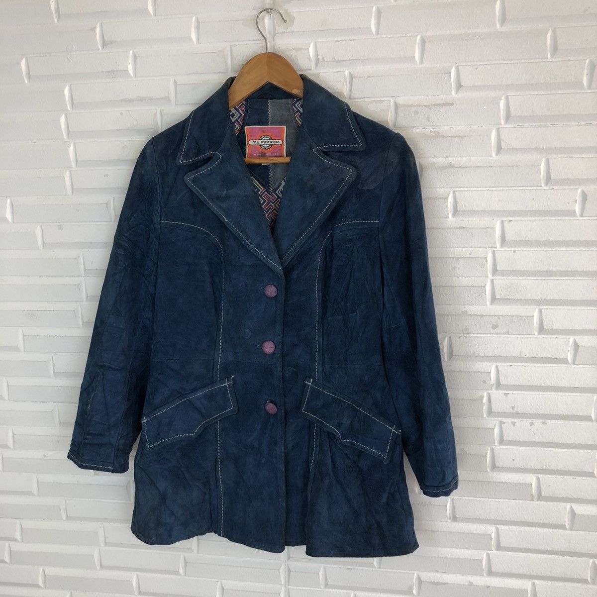 Vintage MS.PIONEER USA LEATHER JACKET Size US S / EU 44-46 / 1 - 3 Thumbnail