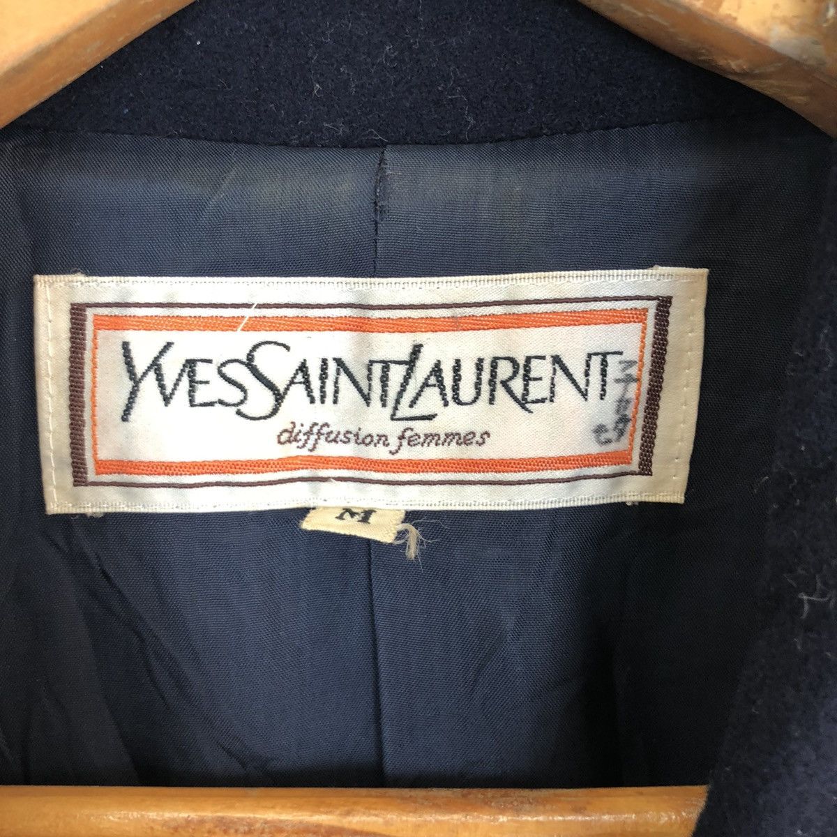 Designer × Yves Saint Laurent YVES SAINT LAUREN DOUBLE BREAST JACKET Size US M / EU 48-50 / 2 - 7 Thumbnail