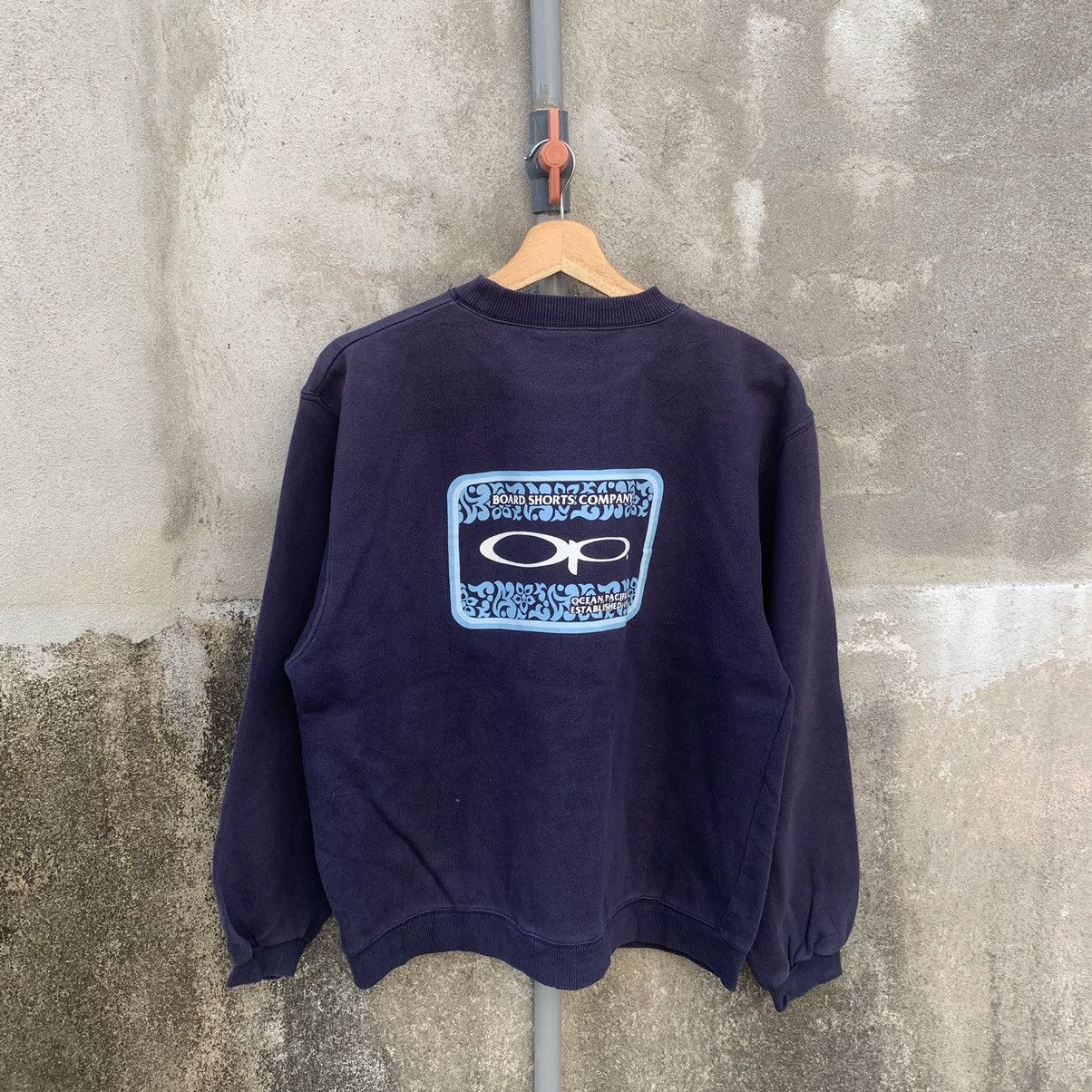 Ocean Pacific × Vintage 1990’s Vintage Ocean Pacific Crewneck Pullover Sweater Size US L / EU 52-54 / 3 - 8 Thumbnail
