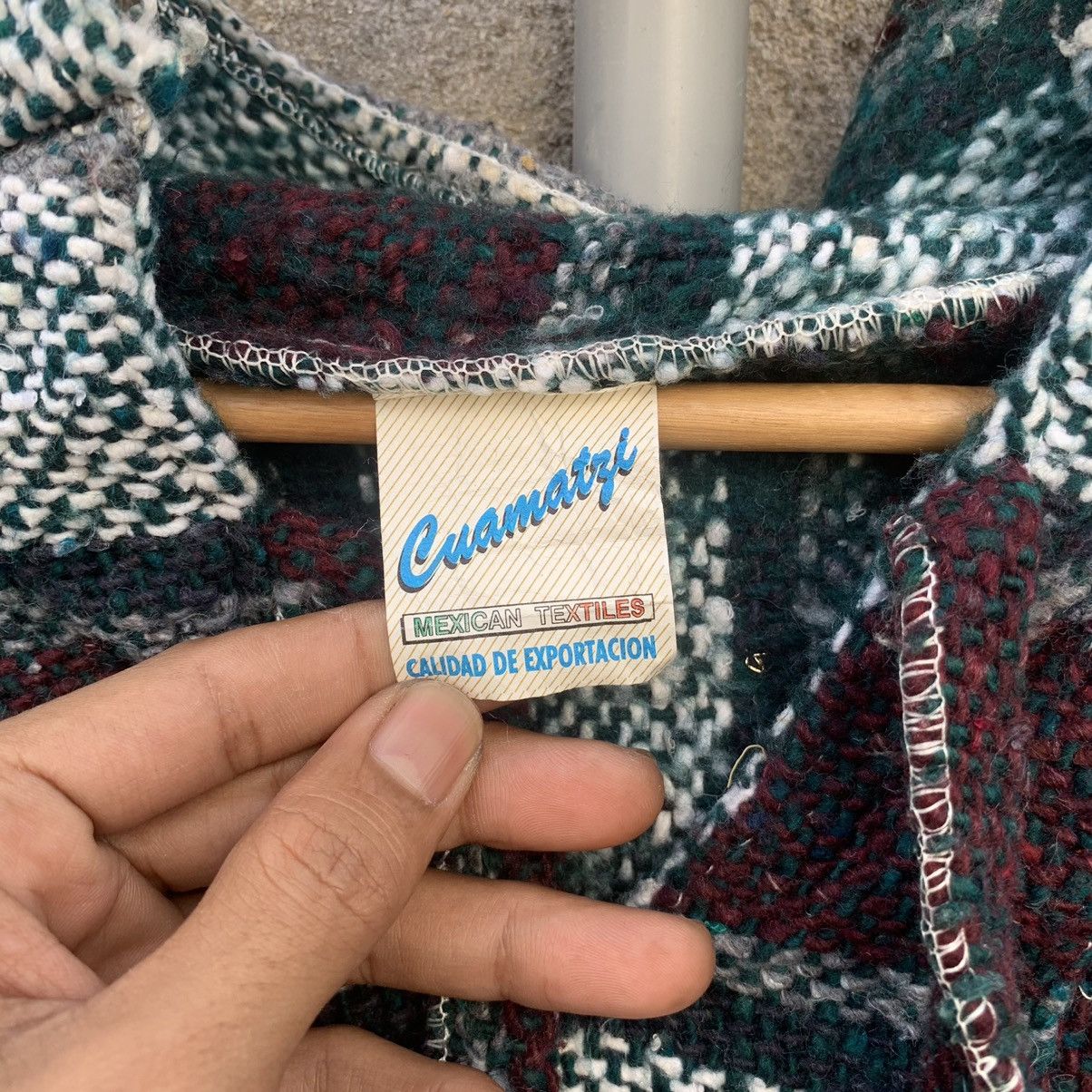 Mexican Threads × Mexicana × Vintage Vintage Baja Mexican Hoodie Knit Sweater Size US L / EU 52-54 / 3 - 4 Thumbnail