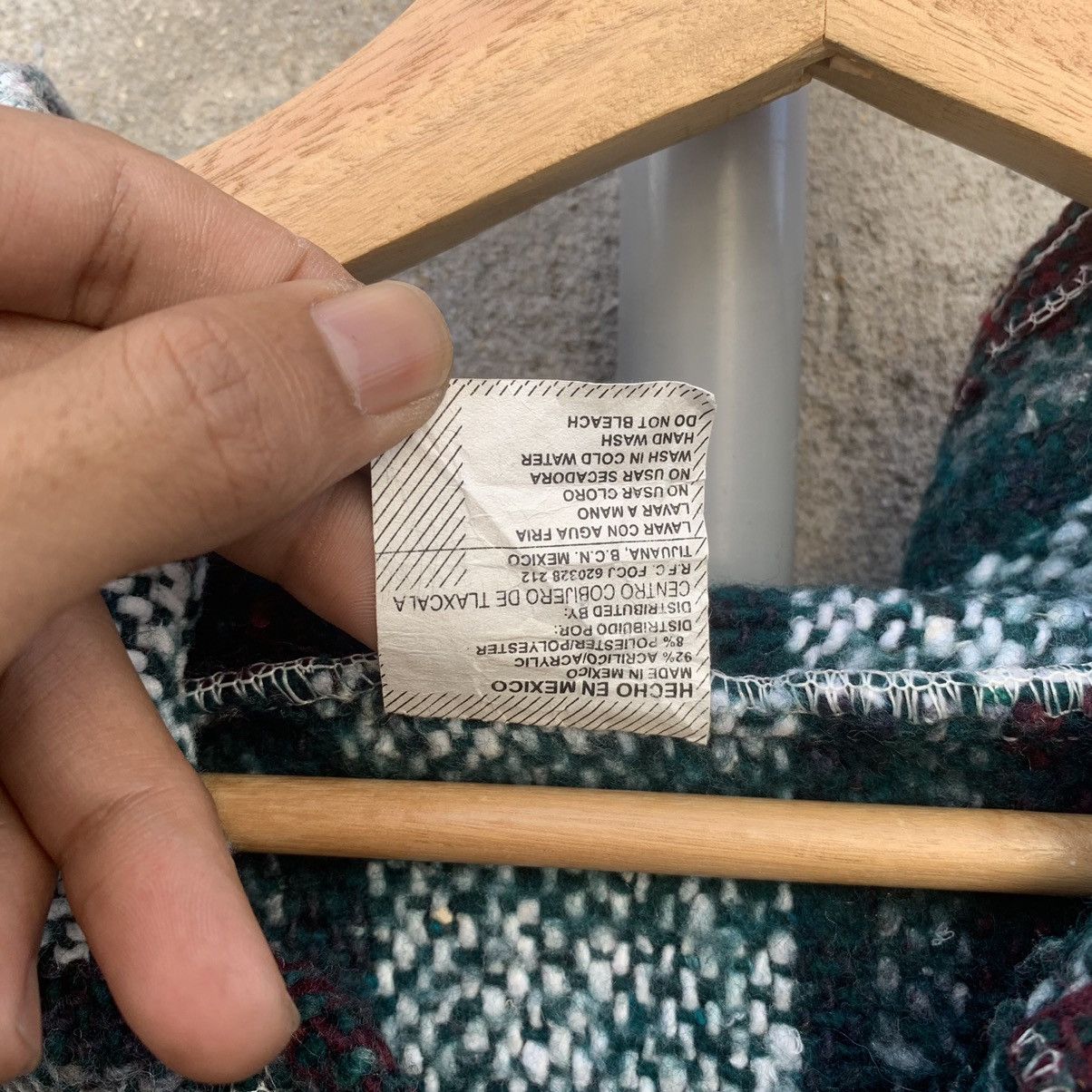 Mexican Threads × Mexicana × Vintage Vintage Baja Mexican Hoodie Knit Sweater Size US L / EU 52-54 / 3 - 5 Thumbnail