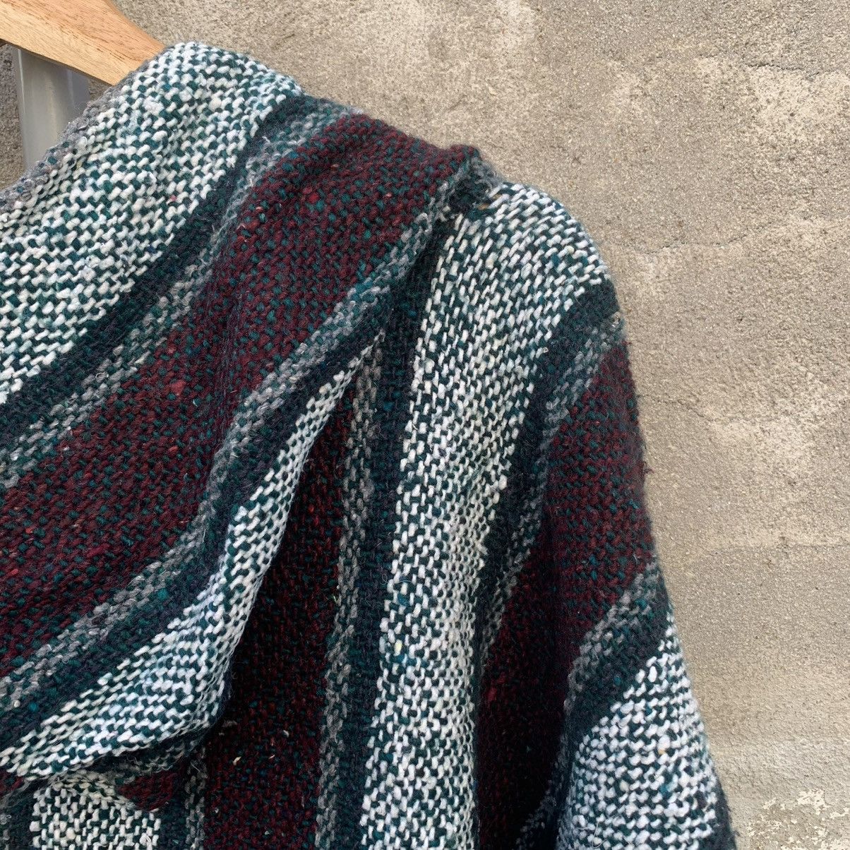 Mexican Threads × Mexicana × Vintage Vintage Baja Mexican Hoodie Knit Sweater Size US L / EU 52-54 / 3 - 9 Thumbnail