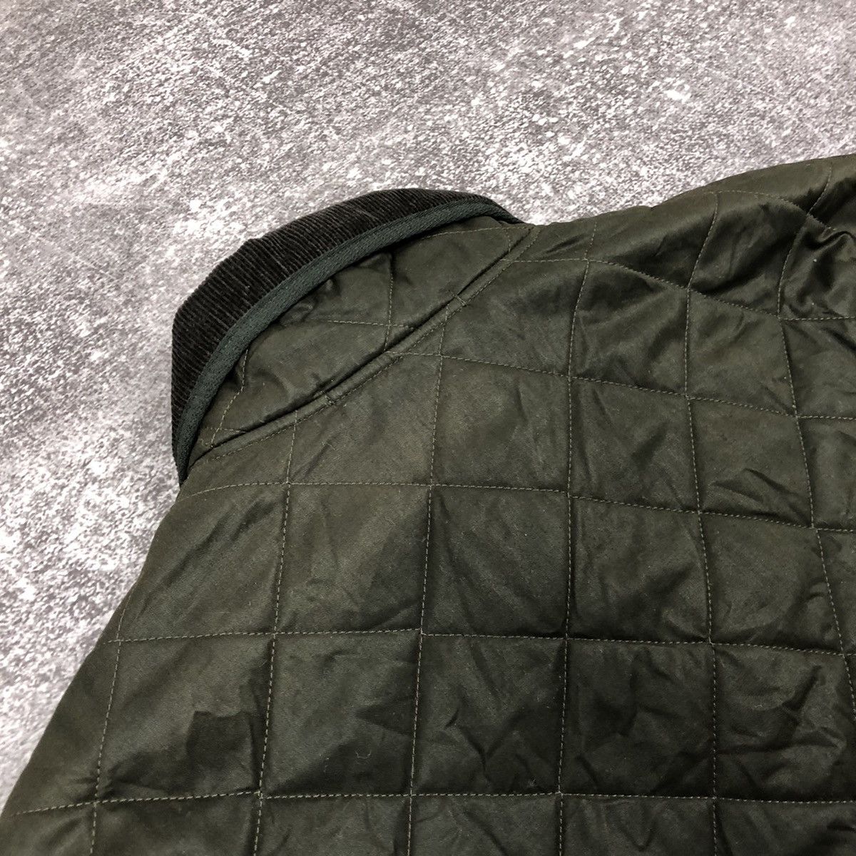 Barbour Barbour D210 Duracotton Polarquilt Wax Quilted Jacket Size US L / EU 52-54 / 3 - 17 Thumbnail