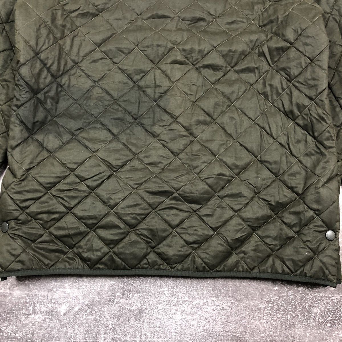 Barbour Barbour D210 Duracotton Polarquilt Wax Quilted Jacket Size US L / EU 52-54 / 3 - 6 Thumbnail