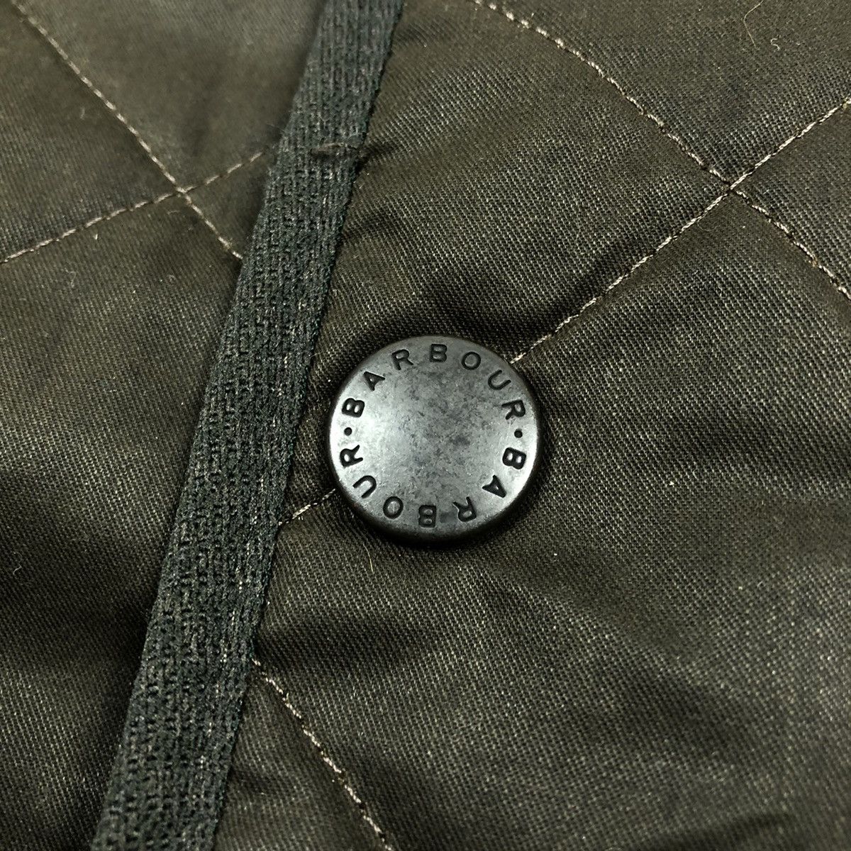 Barbour Barbour D210 Duracotton Polarquilt Wax Quilted Jacket Size US L / EU 52-54 / 3 - 14 Thumbnail