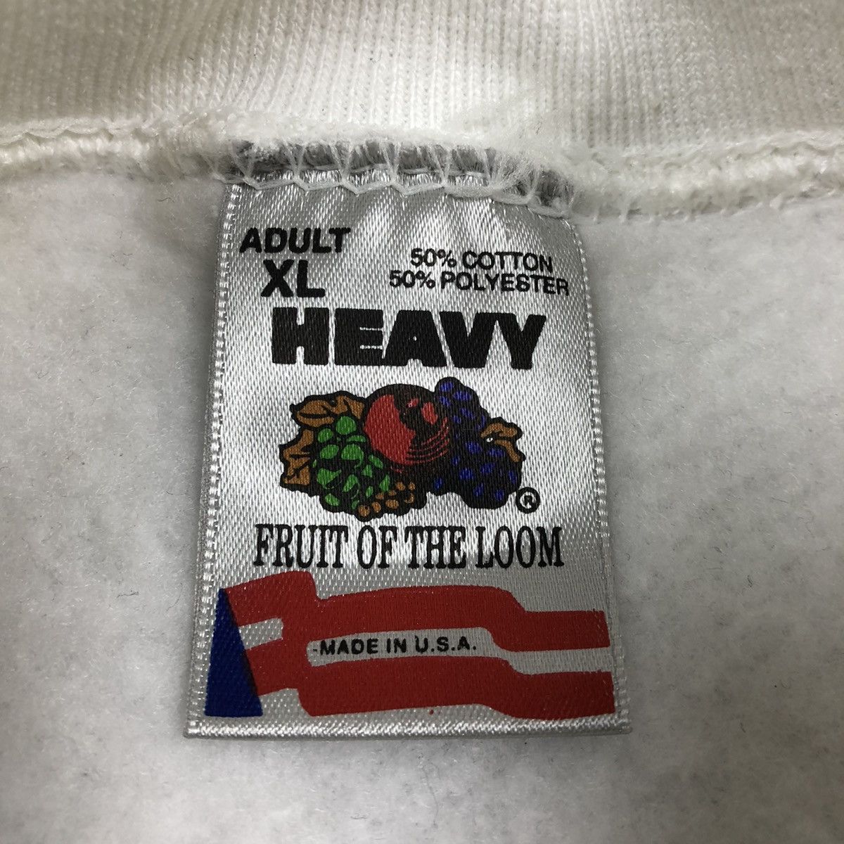 Fruit Of The Loom Vintage 90s Police NYPD Sweatshirt Made In USA Size US XL / EU 56 / 4 - 7 Thumbnail