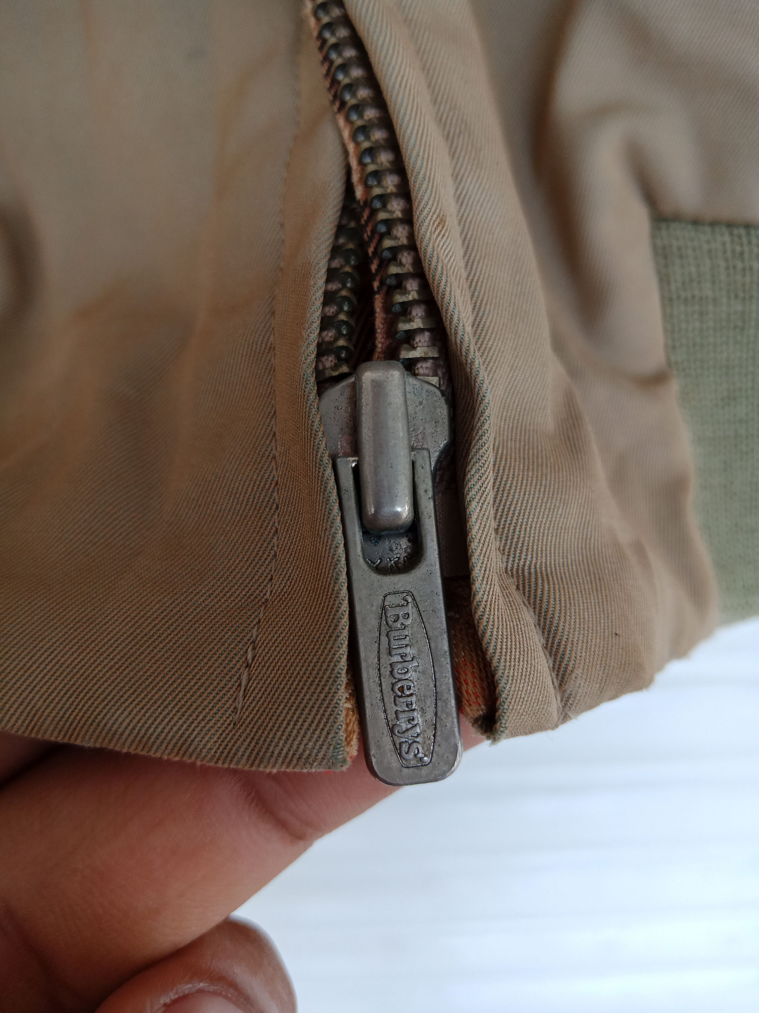 Burberry × Burberry Prorsum Burberrys Prorsum Novacheck Green Jacket Size US L / EU 52-54 / 3 - 6 Thumbnail