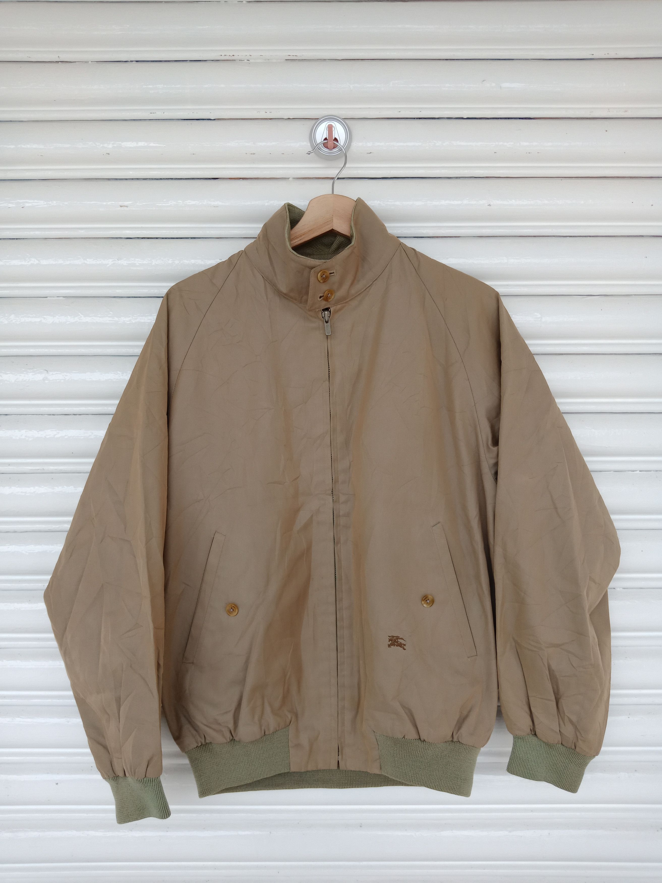 Burberry × Burberry Prorsum Burberrys Prorsum Novacheck Green Jacket Size US L / EU 52-54 / 3 - 1 Thumbnail