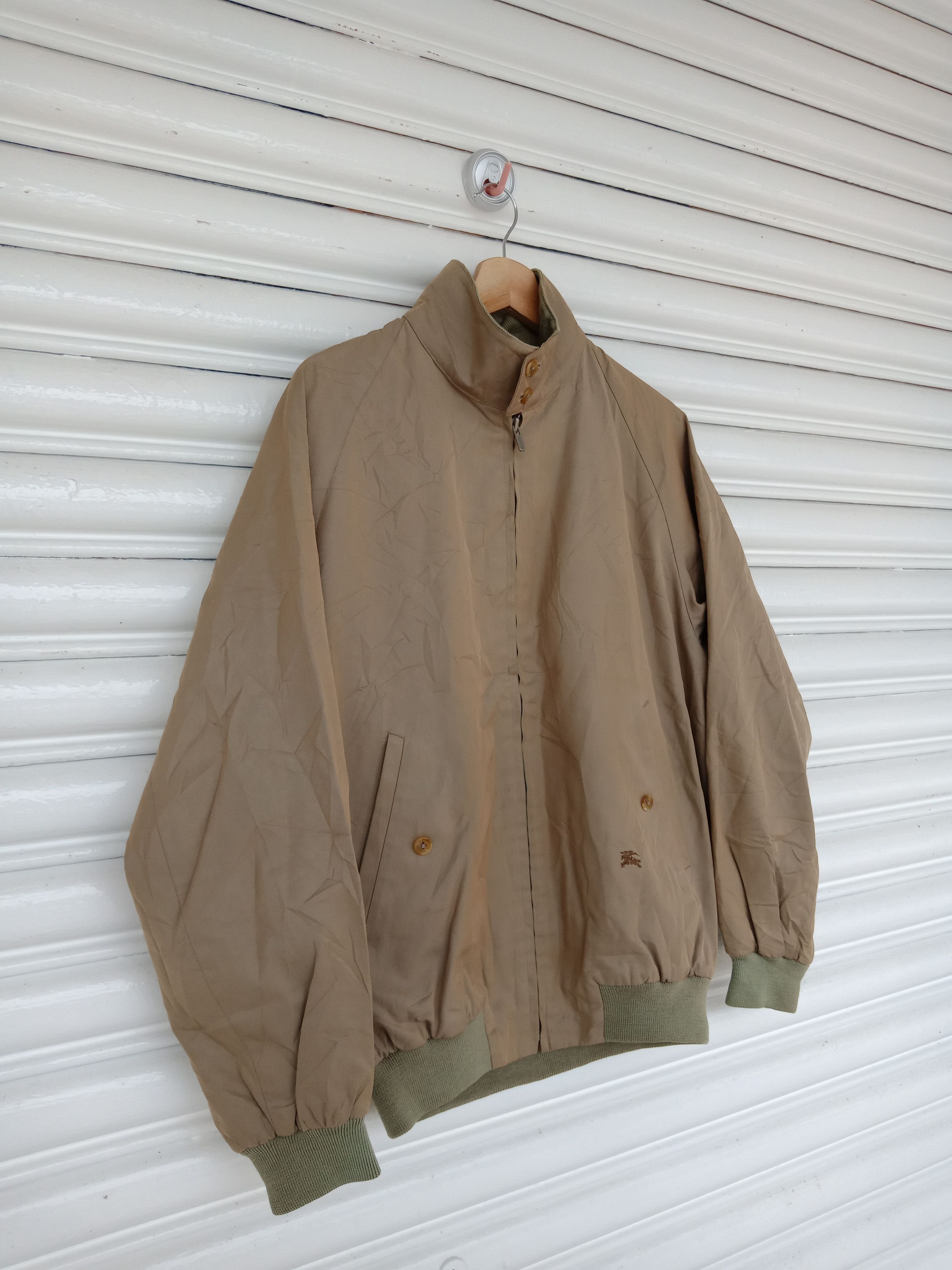Burberry × Burberry Prorsum Burberrys Prorsum Novacheck Green Jacket Size US L / EU 52-54 / 3 - 5 Thumbnail