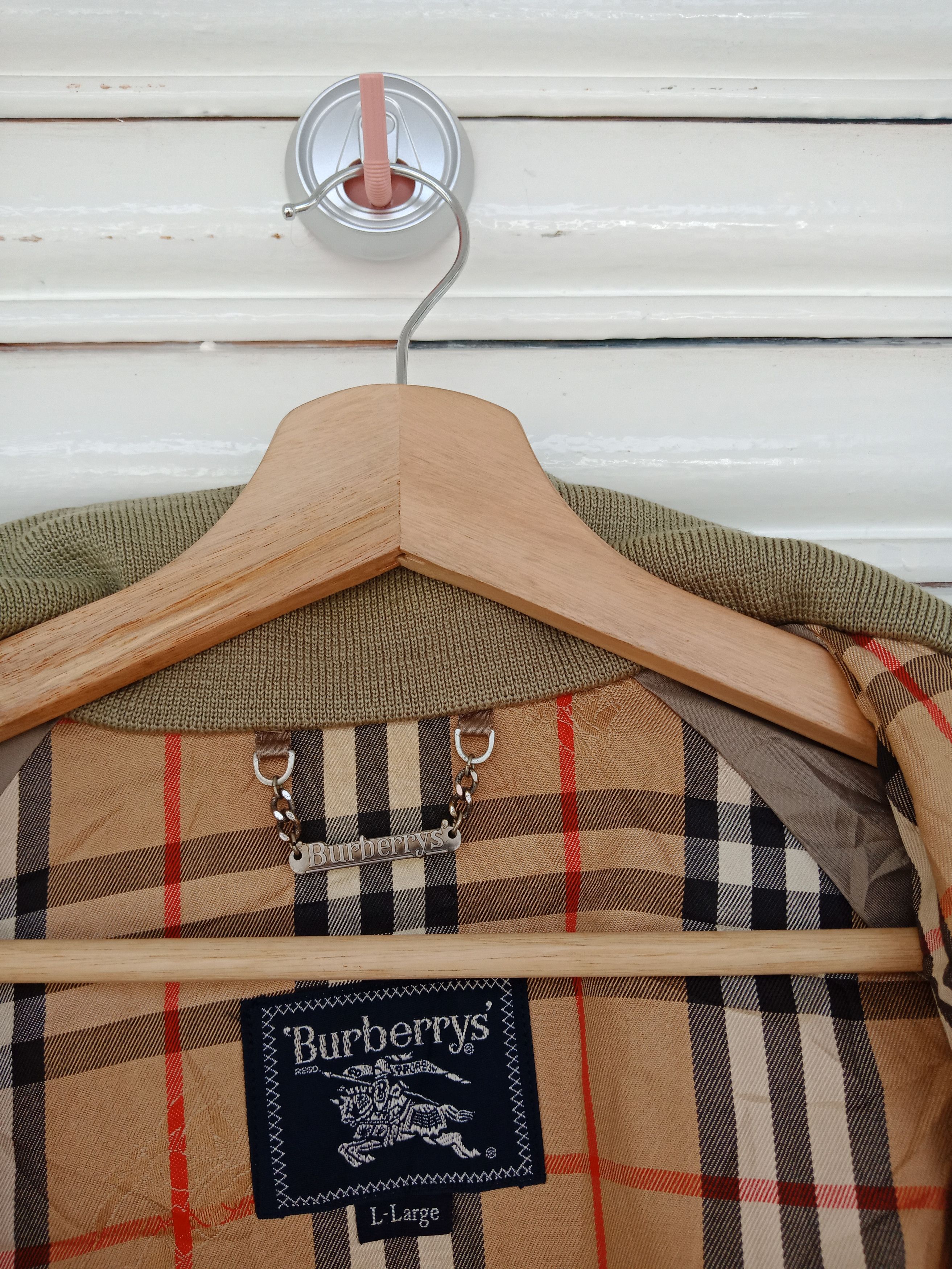 Burberry × Burberry Prorsum Burberrys Prorsum Novacheck Green Jacket Size US L / EU 52-54 / 3 - 8 Thumbnail