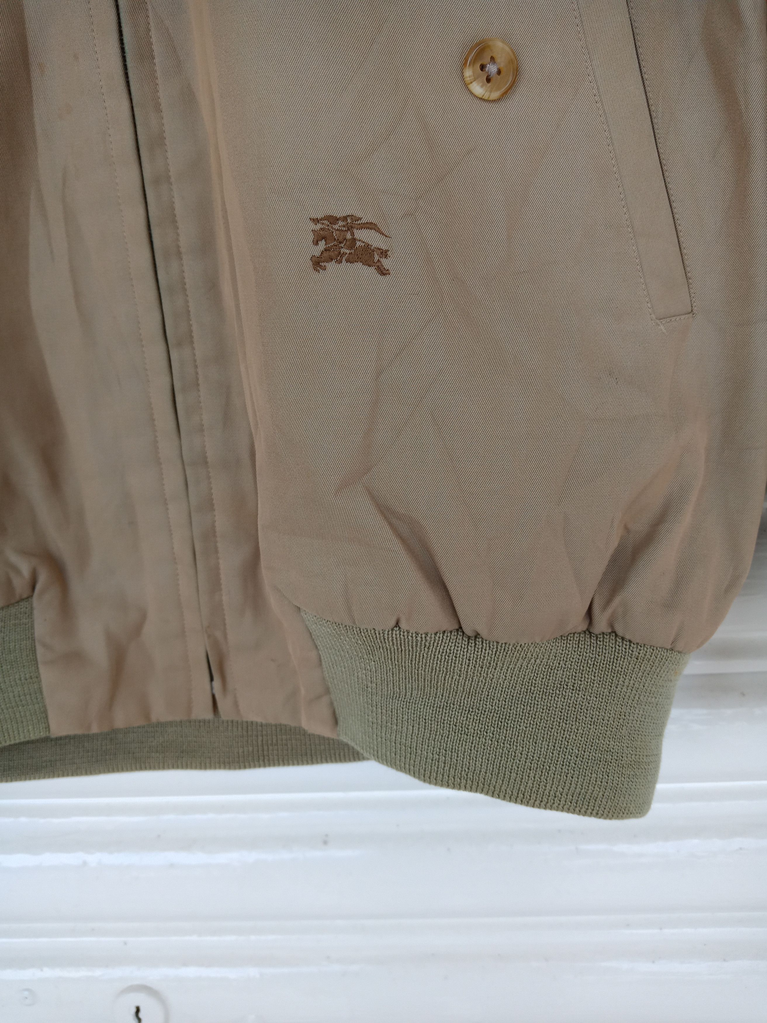 Burberry × Burberry Prorsum Burberrys Prorsum Novacheck Green Jacket Size US L / EU 52-54 / 3 - 7 Thumbnail