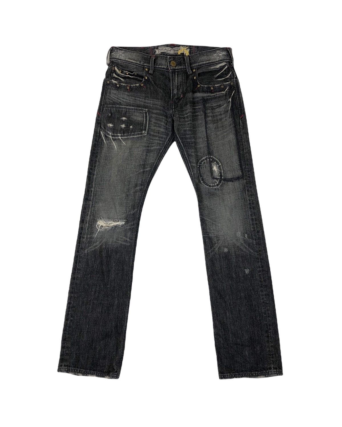 Japanese Brand Liberto Distressed Denim Jeans