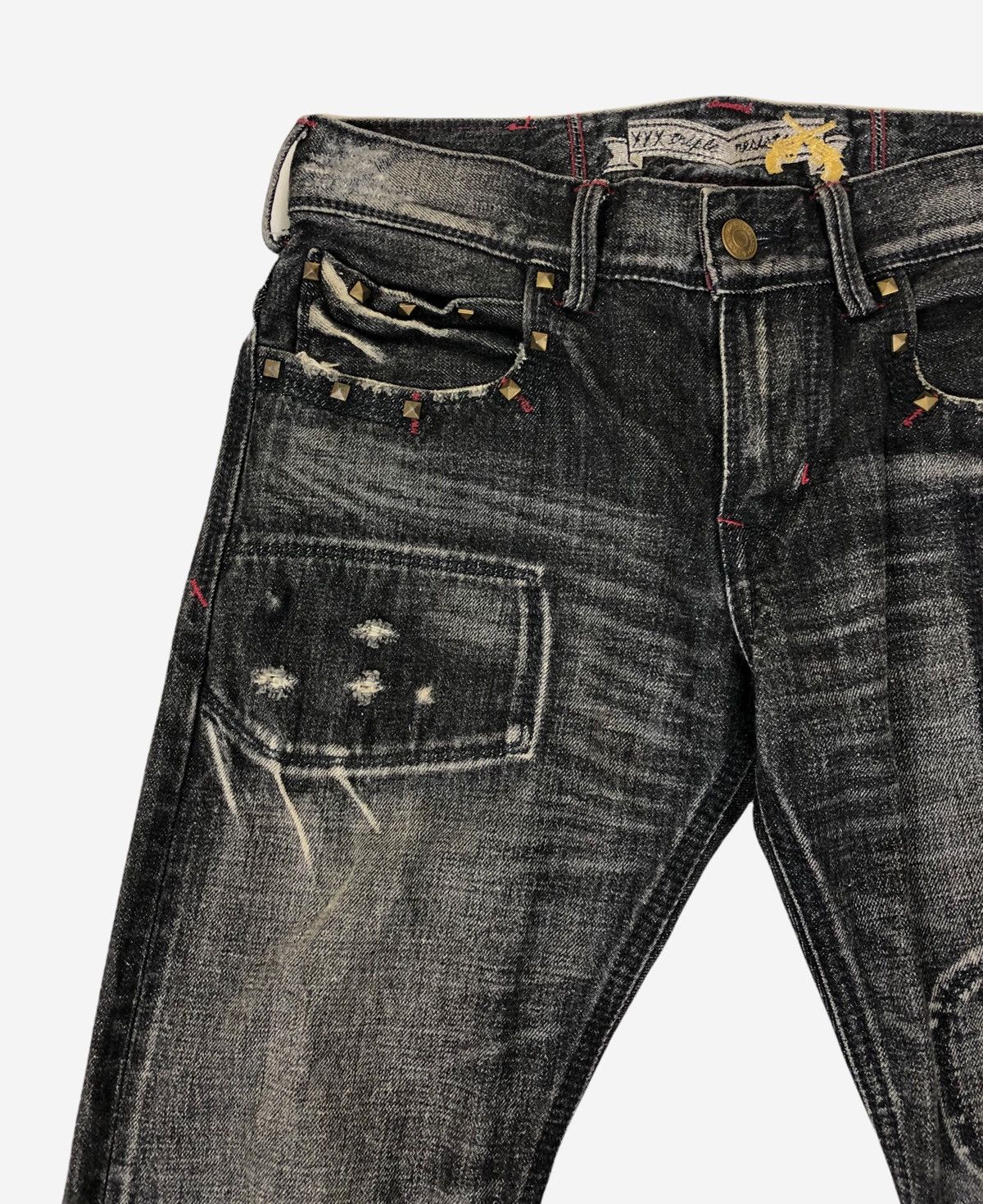 Japanese Brand Japanese Brand Liberto Distressed Denim Jeans Size US 31 - 6 Thumbnail
