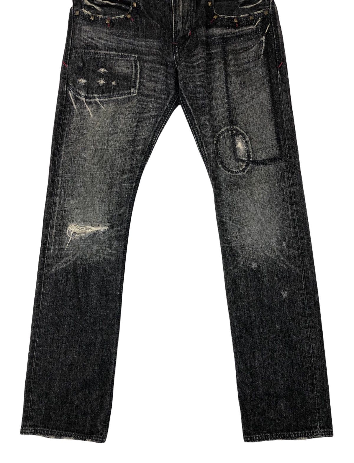Japanese Brand Japanese Brand Liberto Distressed Denim Jeans Size US 31 - 4 Thumbnail