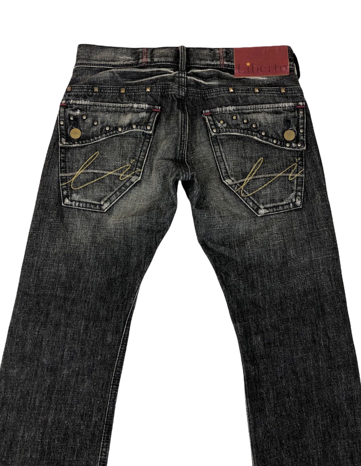 Japanese Brand Japanese Brand Liberto Distressed Denim Jeans Size US 31 - 7 Thumbnail