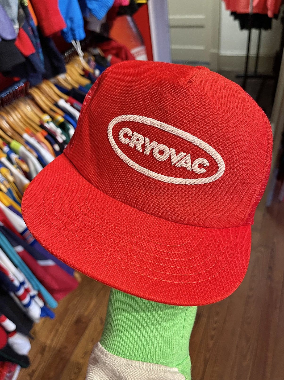 Vintage Vintage Cryovac 90’s Work Company Logo Retro USA Trucker Hat ...