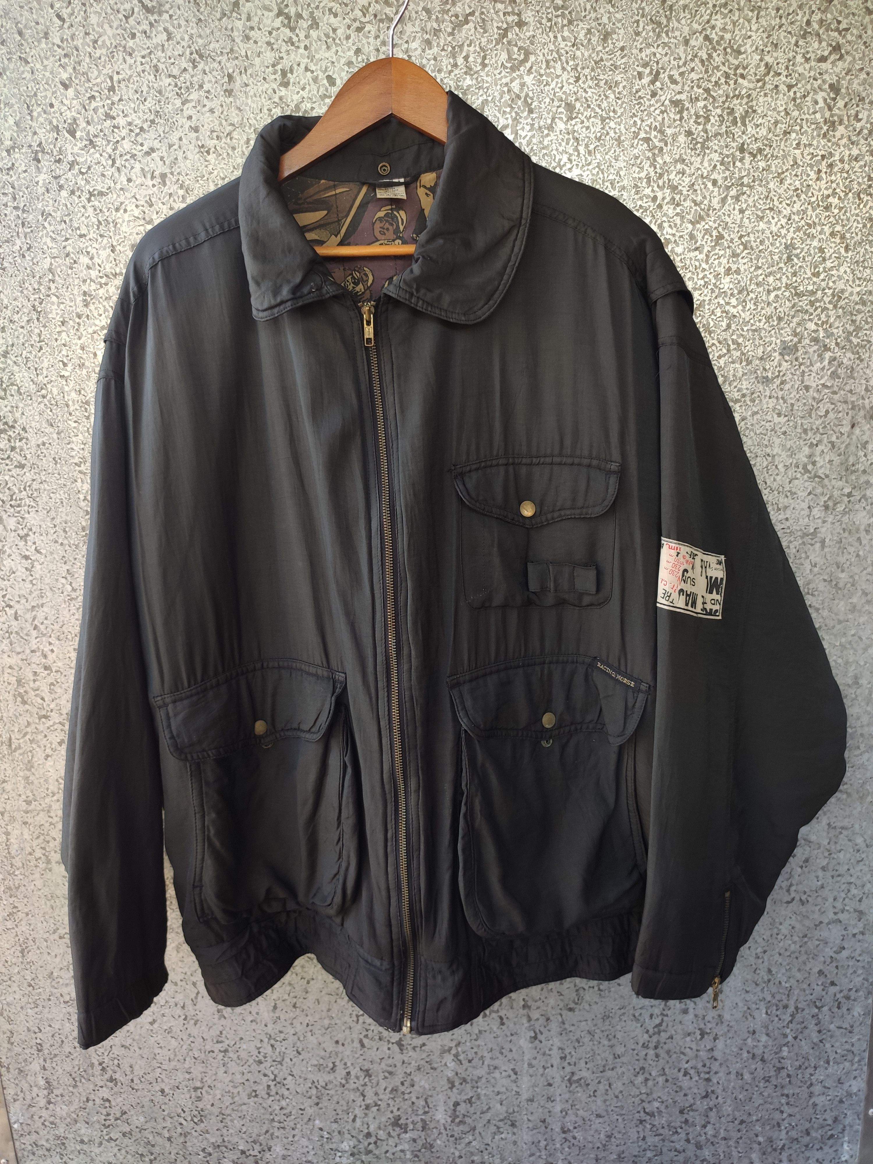 Vintage Vintage Racing Horse jacket bombers Size US M / EU 48-50 / 2 - 2 Thumbnail
