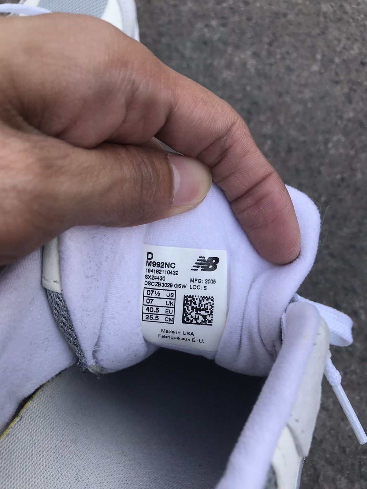 New Balance New Balance 992 Nimbus Cloud | Grailed