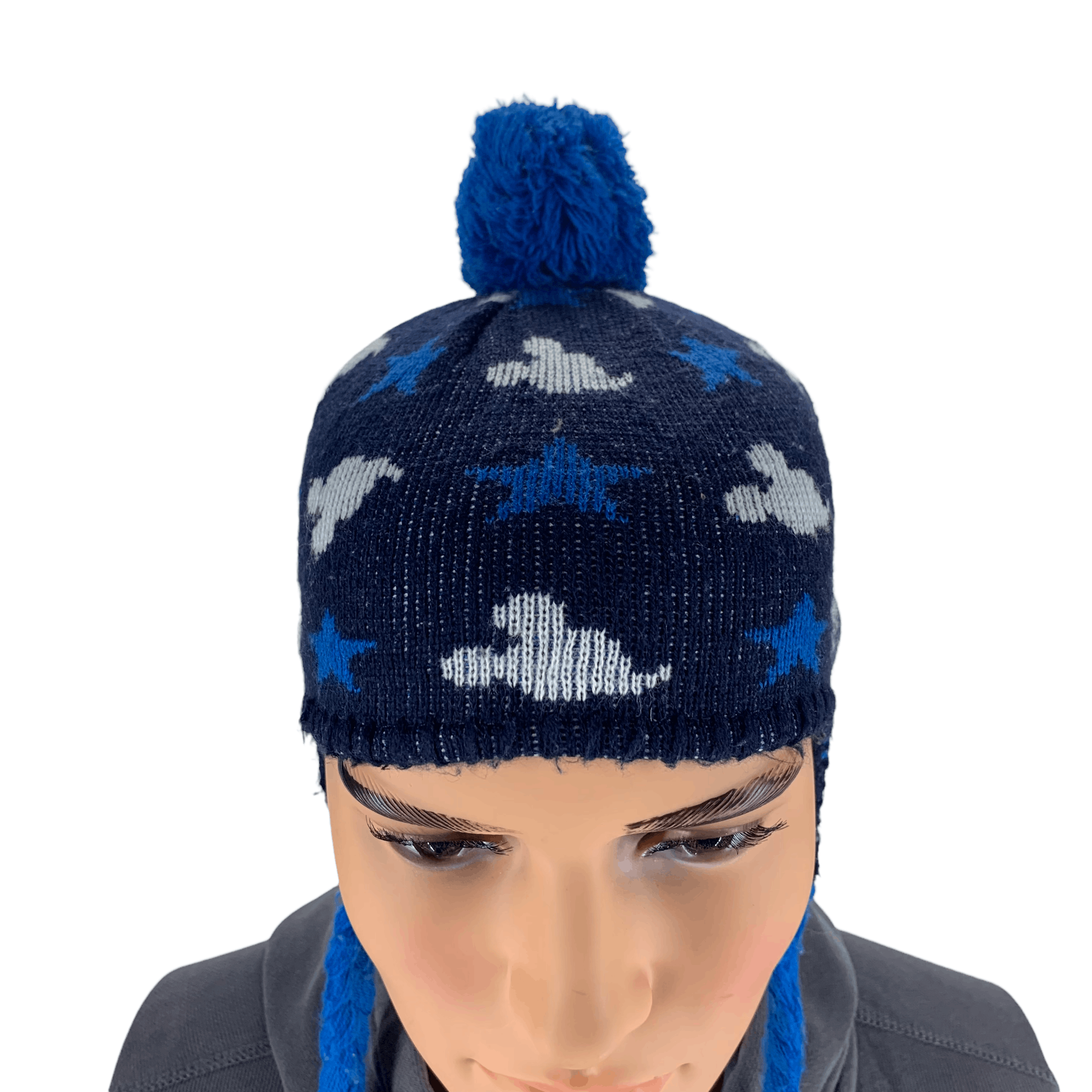 Disney Disney Mickey Mouse Allover Logo Snow Hat #20-A Size ONE SIZE - 5 Thumbnail