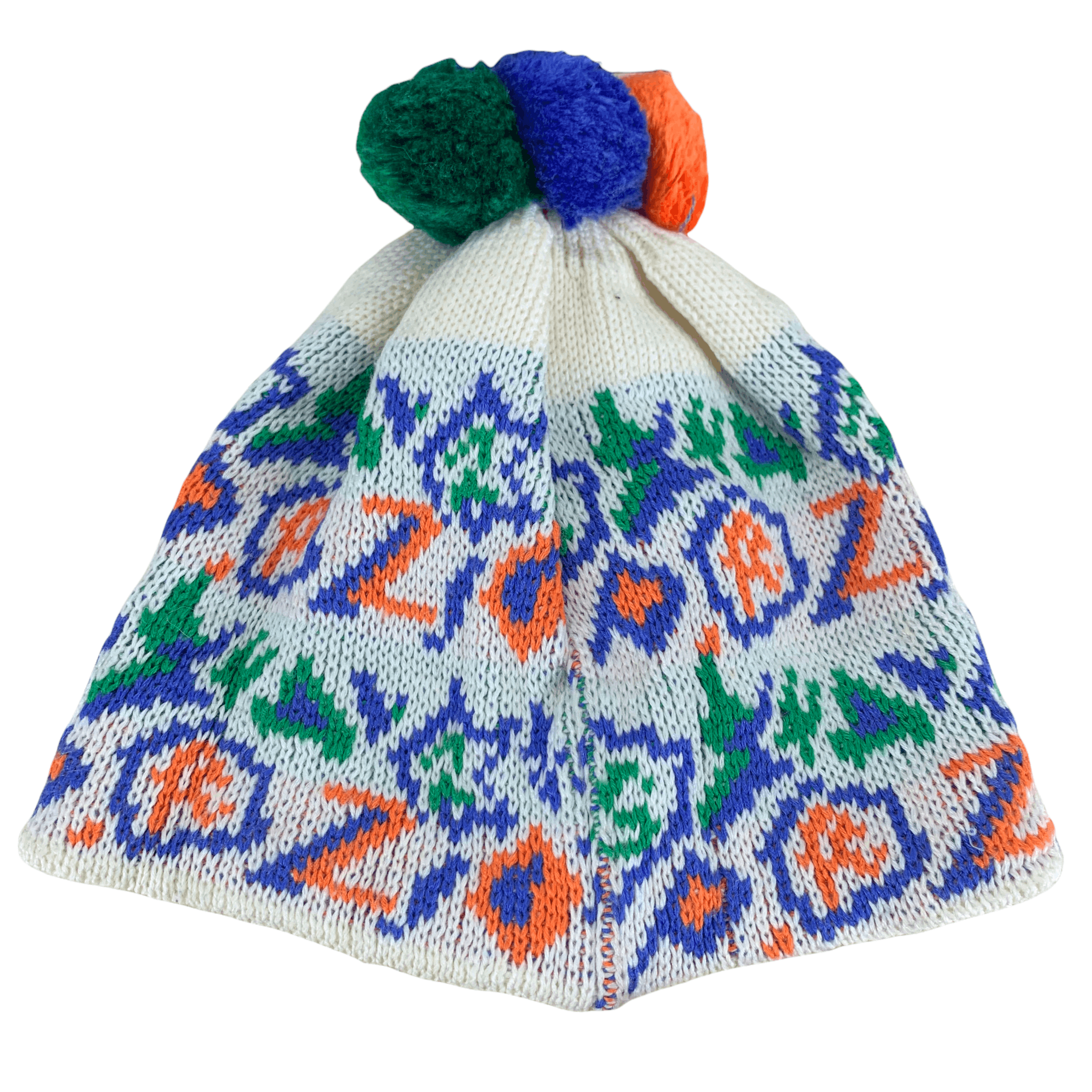 Japanese Brand Sprazzo Super Allover Logo Youth Snow Hat #23-A Size ONE SIZE - 3 Thumbnail