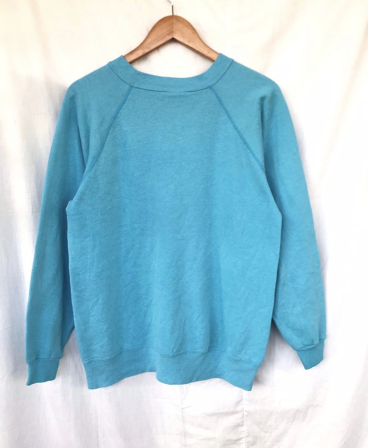 Vintage Vintage 90’s Aloha State Sea Blue Jumper Sweatshirt Size US M / EU 48-50 / 2 - 2 Thumbnail