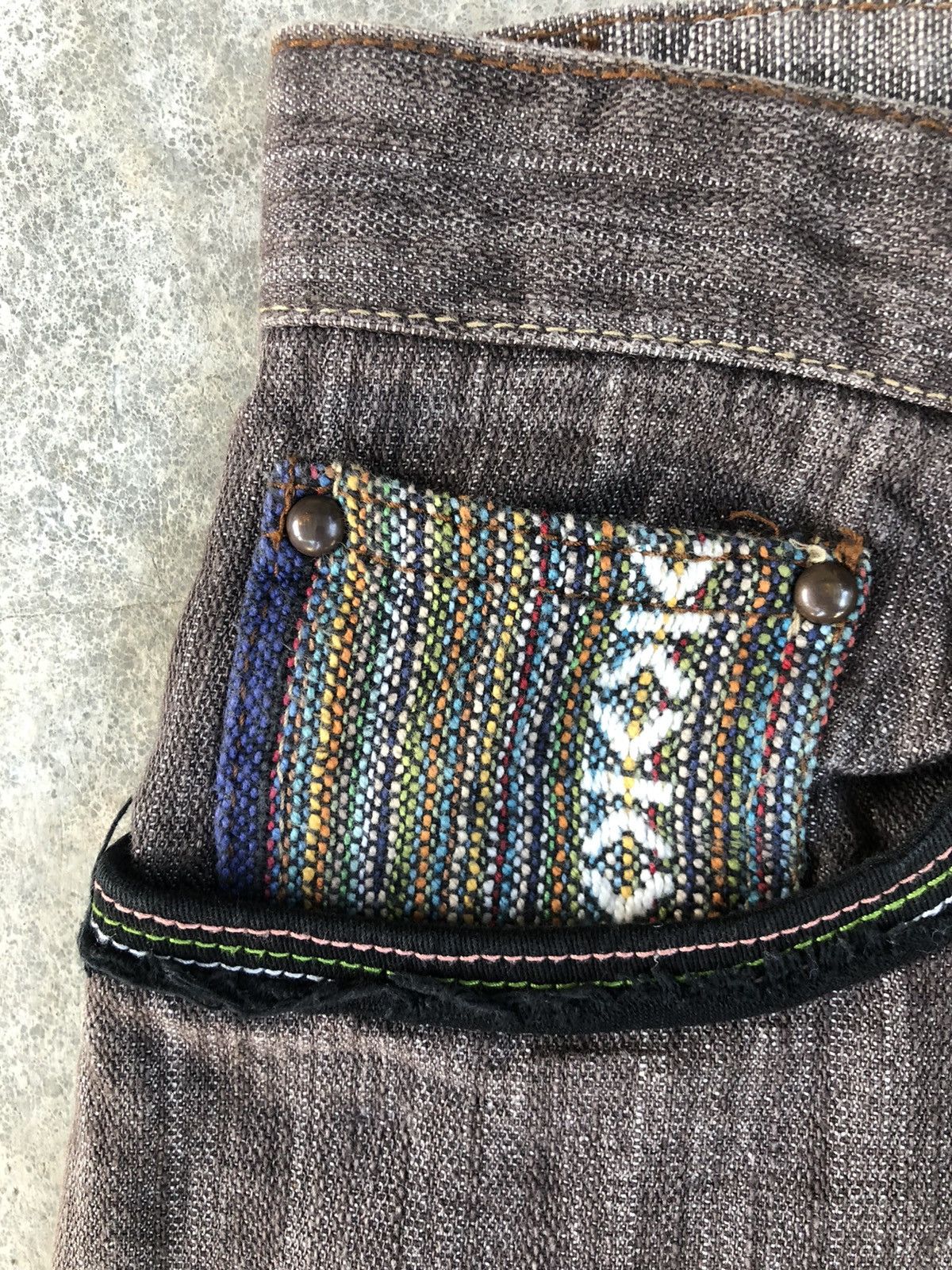 Japanese Brand Japanese Dominate Handcrafted Distressed Blanket Navajo Size US 31 - 13 Thumbnail