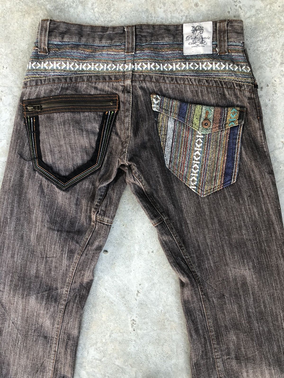 Japanese Brand Japanese Dominate Handcrafted Distressed Blanket Navajo Size US 31 - 8 Thumbnail