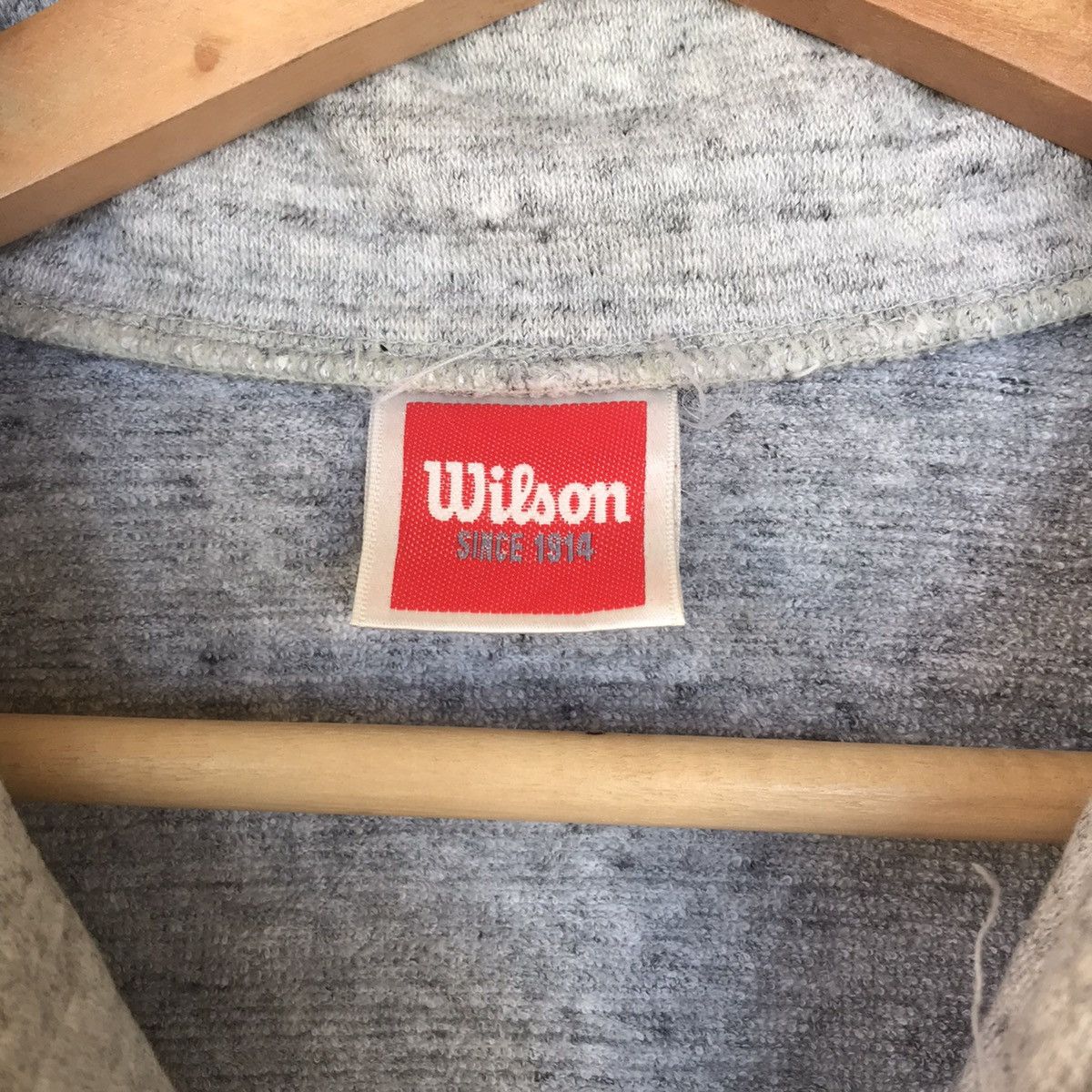 Vintage × Wilson Vintage Wilson Half Zip Small Logo Size US L / EU 52-54 / 3 - 5 Thumbnail