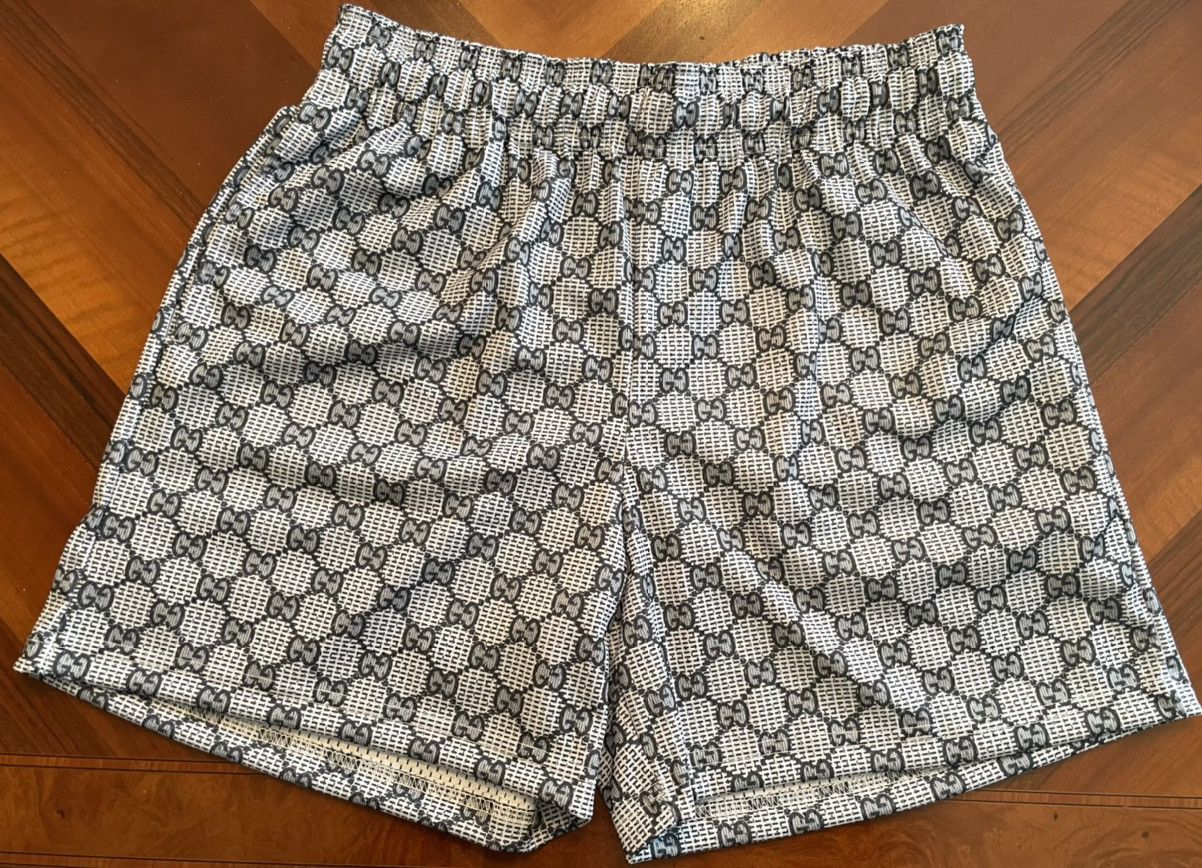 L】Bravest studios gucci mesh shorts