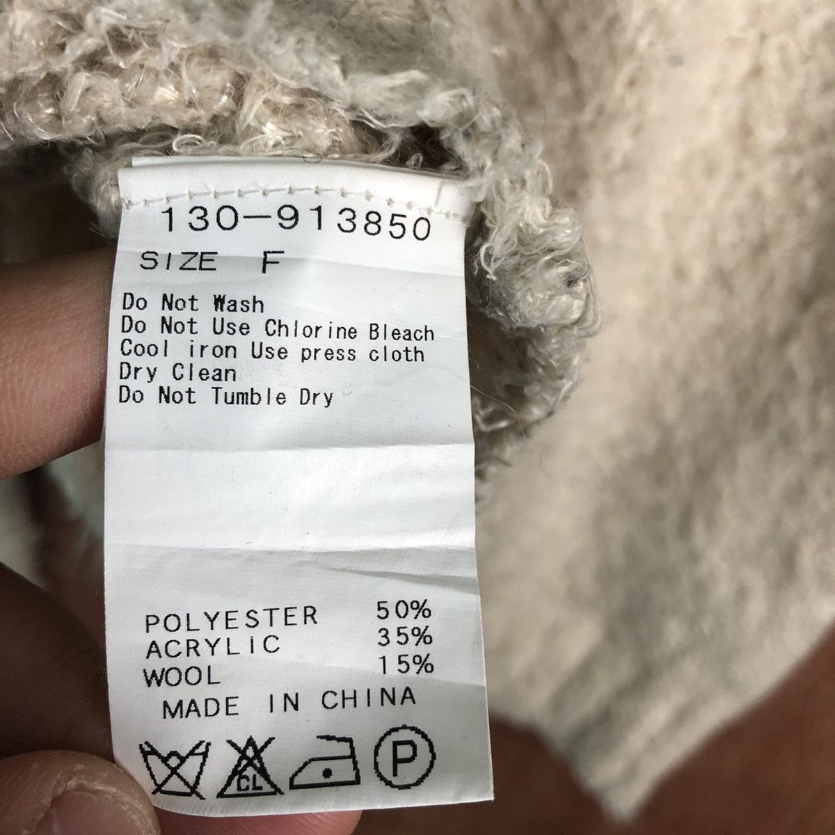 Homespun Knitwear Ray Cassin Multicolor Mohair Knitwear Size US L / EU 52-54 / 3 - 11 Thumbnail