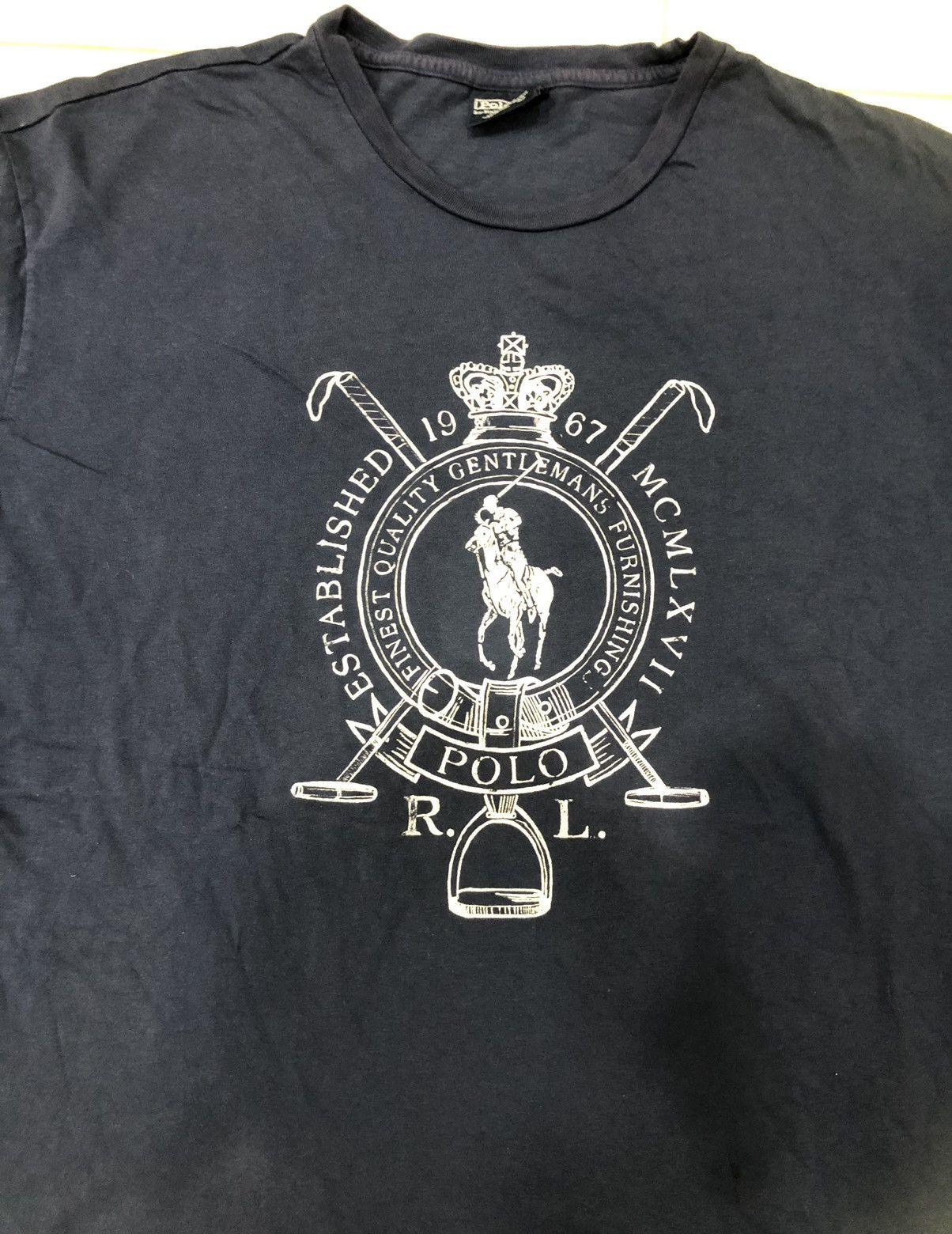 Polo Ralph Lauren Vintage Polo Ralph Lauren 1967 Polo Sportsman T-Shirt RL67 Size US L / EU 52-54 / 3 - 2 Thumbnail