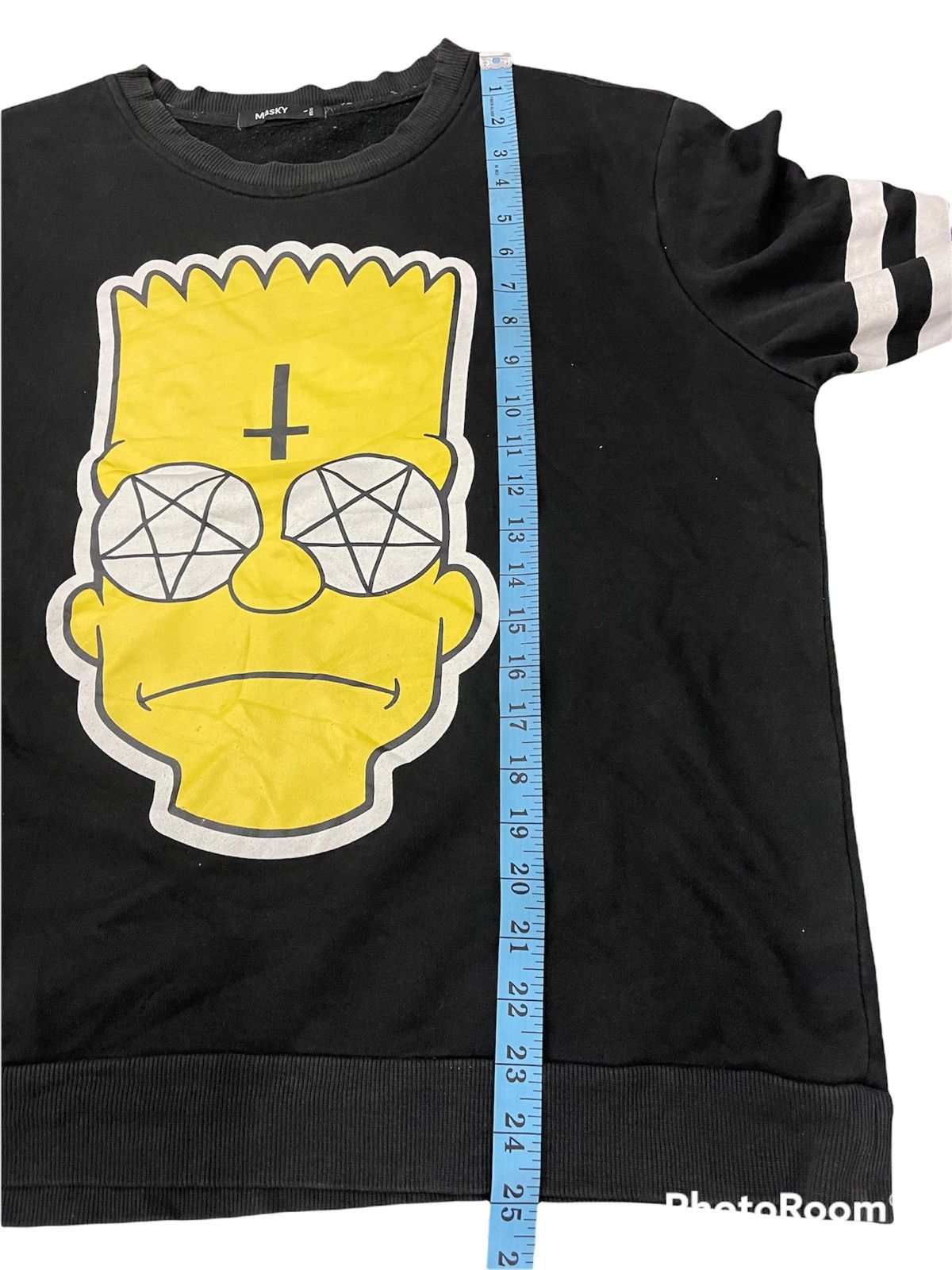 Cartoon Network × The Simpsons The Simpson sweatshirt Satanic Streetwear Size US L / EU 52-54 / 3 - 5 Thumbnail