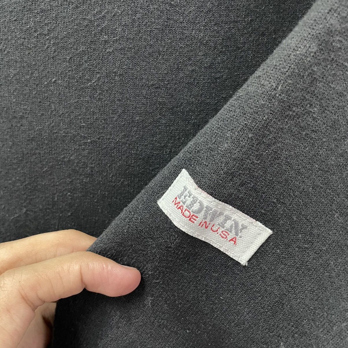 Edwin × Vintage 💥VINTAGE EDWIN PLAN BLACK CREWNECK SWEATER Size US M / EU 48-50 / 2 - 6 Thumbnail