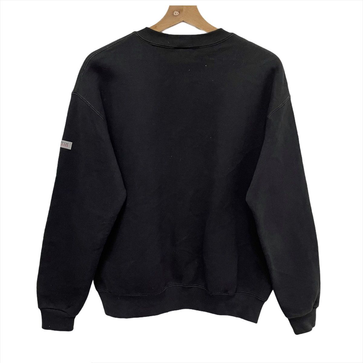 Edwin × Vintage 💥VINTAGE EDWIN PLAN BLACK CREWNECK SWEATER Size US M / EU 48-50 / 2 - 7 Thumbnail