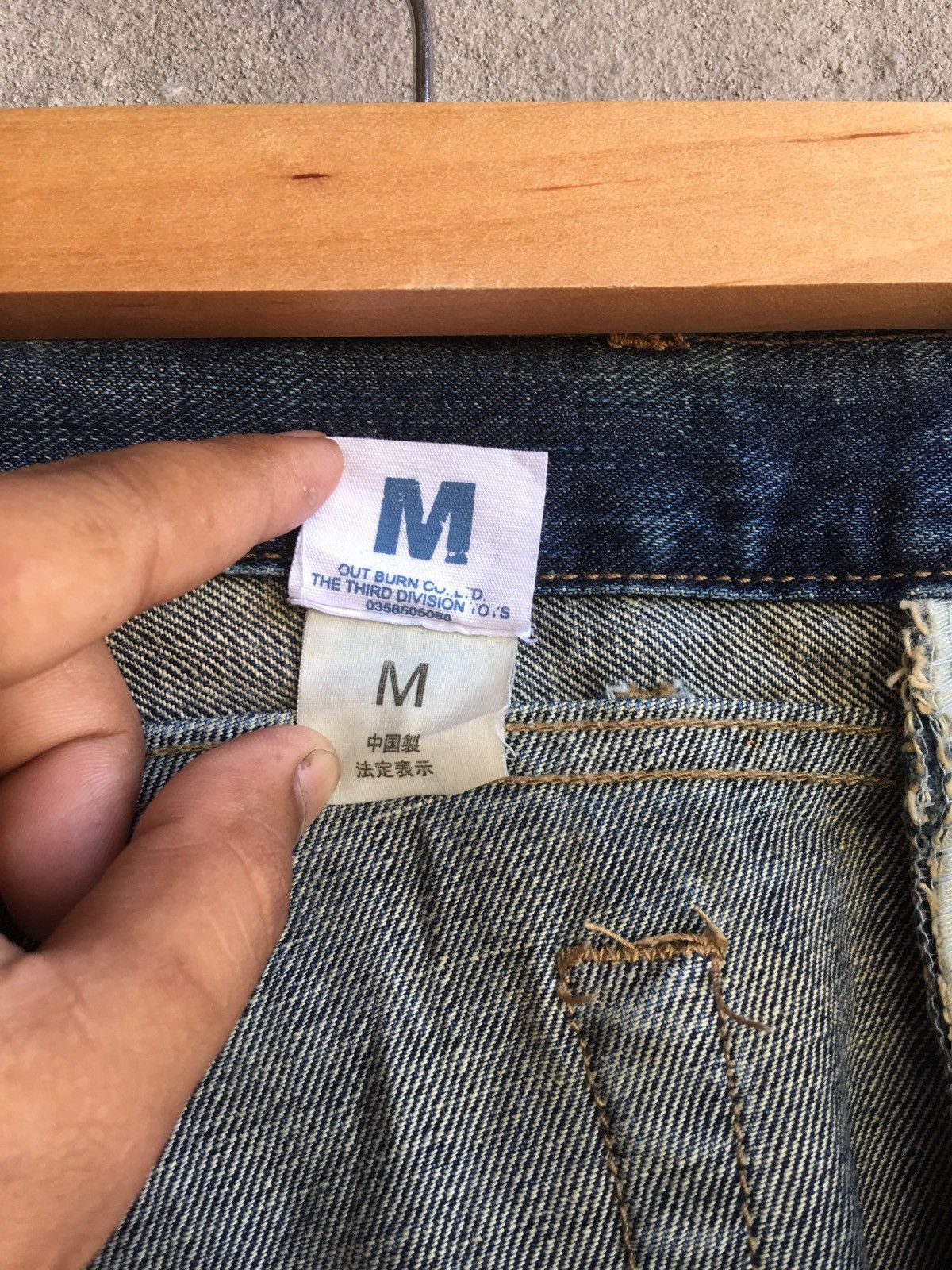 Disney × Mickey Mouse Disney Mickey Mouse Distressed Denim Pants Size US 30 / EU 46 - 6 Thumbnail