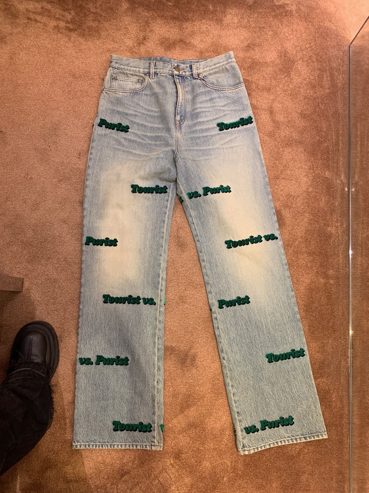 Louis Vuitton - Tourist Vs Purist Tuffetage Denim Pants