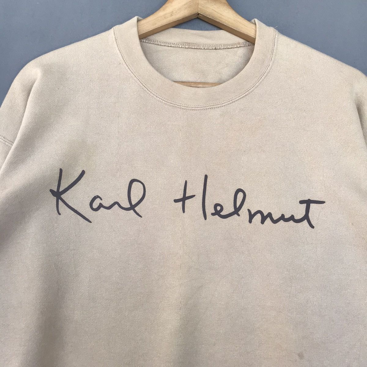 Japanese Brand × Karl Helmut × Vintage Vintage Karl Helmut Sweatshirt Size US L / EU 52-54 / 3 - 2 Thumbnail
