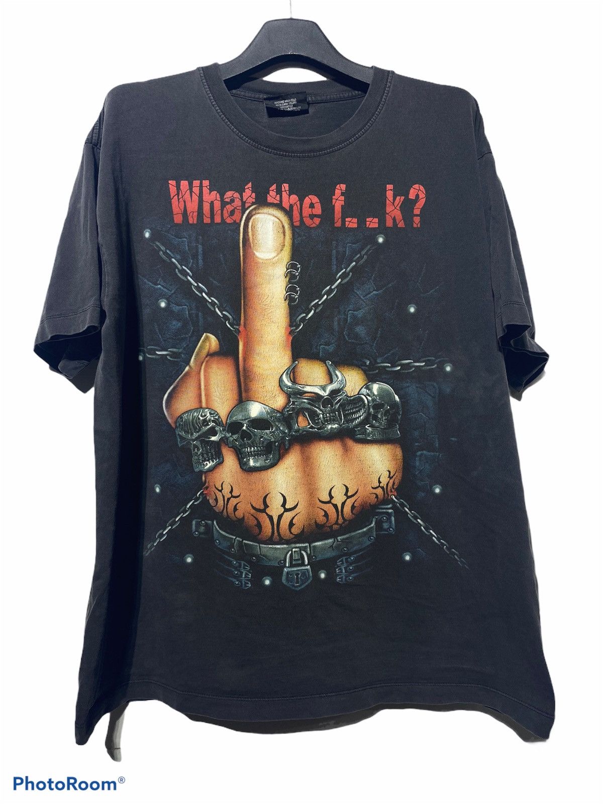 Rap Tees × Vintage VINTAGE BOOTLEG SHIRT WHAT THE F**k Size US XL / EU 56 / 4 - 1 Thumbnail